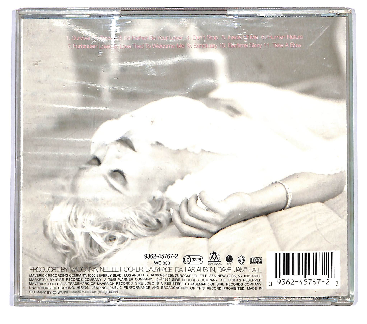EBOND Madonna - Bedtime Stories CD CD118822
