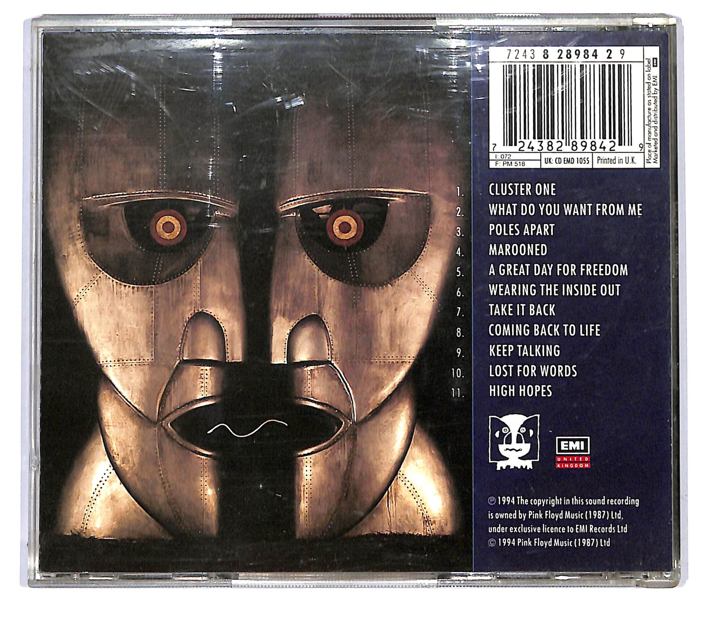 EBOND Pink Floyd - The Division Bell CD CD118823