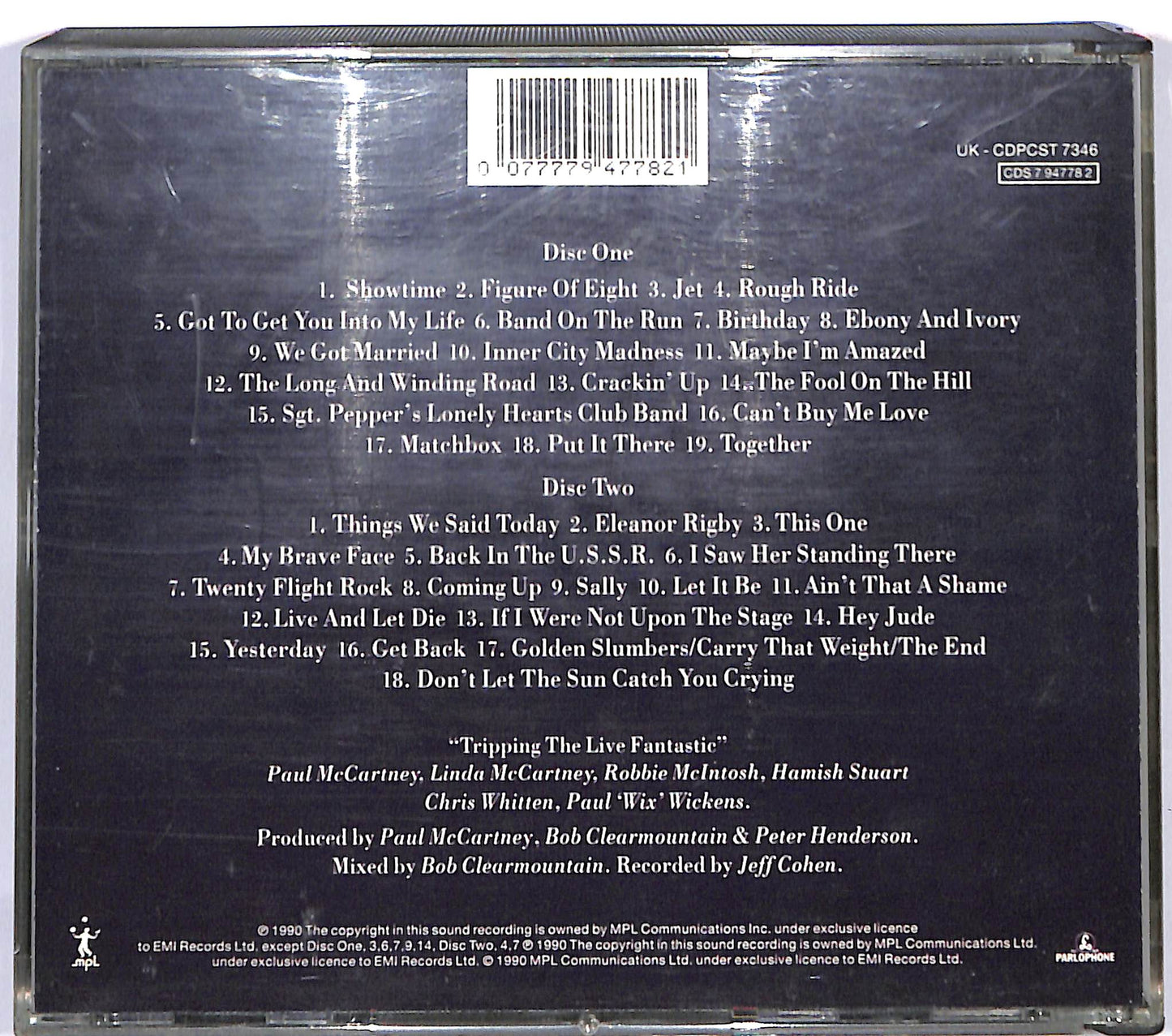 EBOND Paul McCartney - Tripping The Live Fantastic CD CD118830