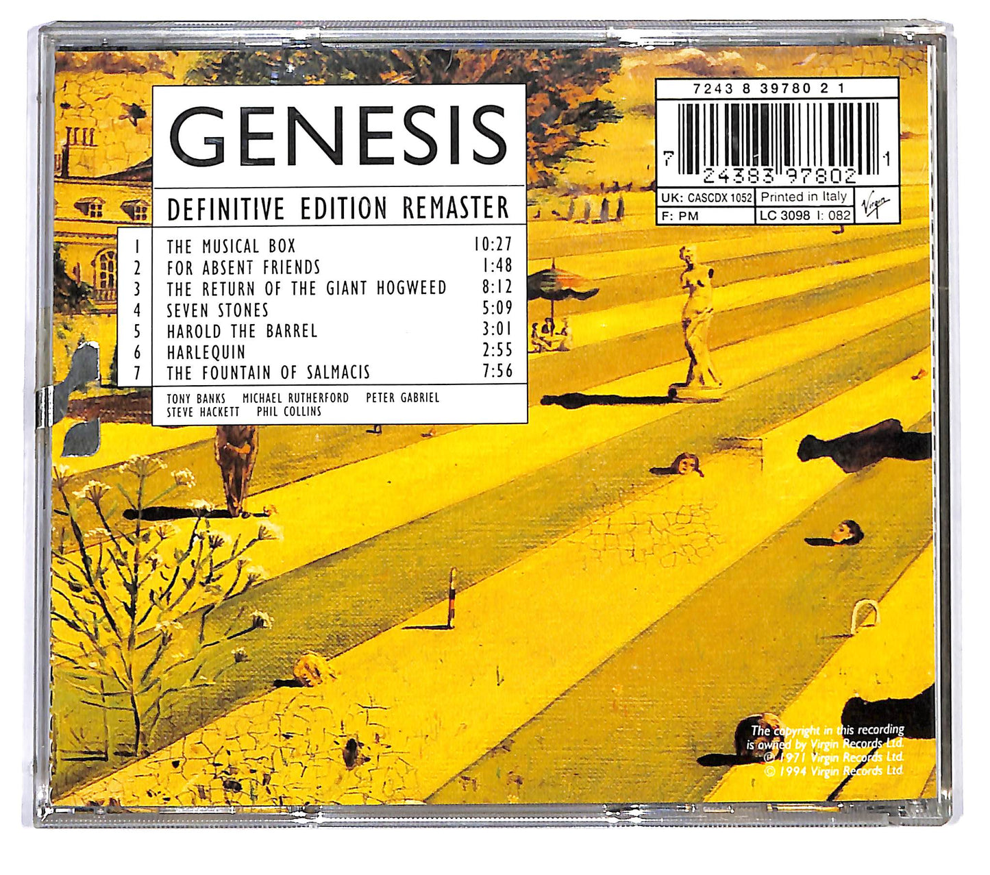 EBOND Genesis - Nursery Cryme CD CD118846