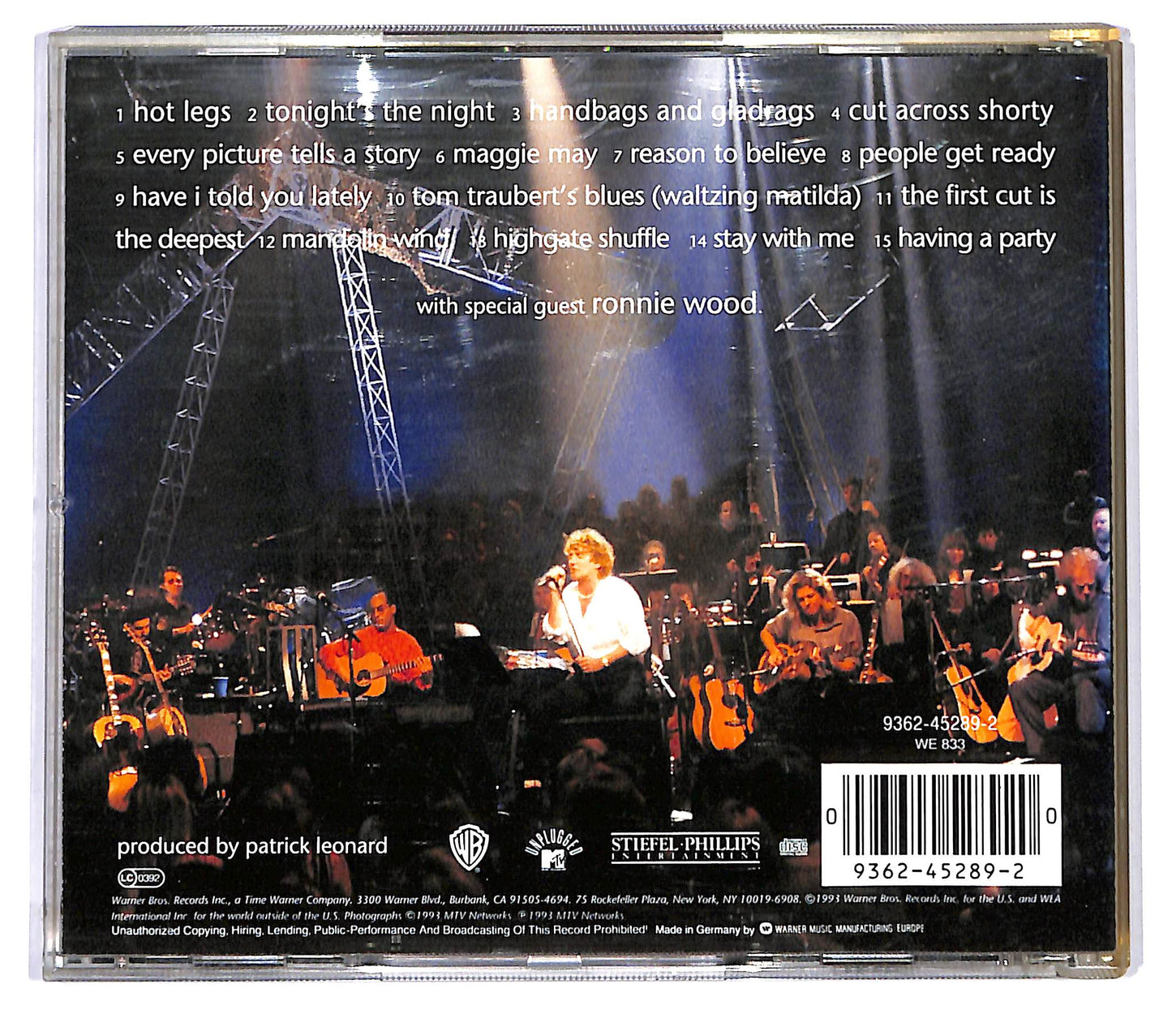 EBOND Rod Stewart Ronnie Wood - Unplugged ...And Seated CD CD118848