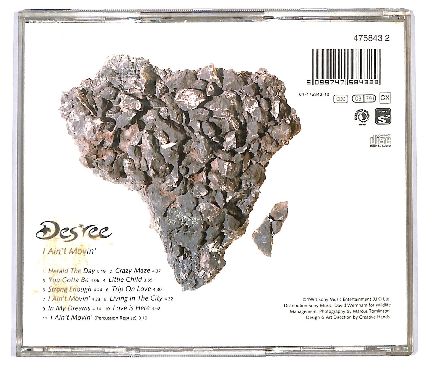 EBOND Des'ree - I Ain't Movin' CD CD118857