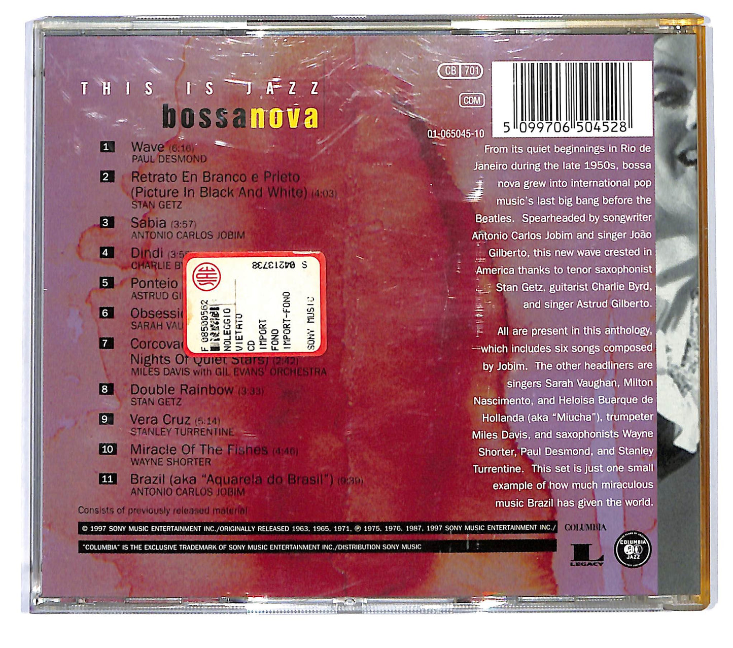 EBOND Various - Bossa Nova CD CD118913