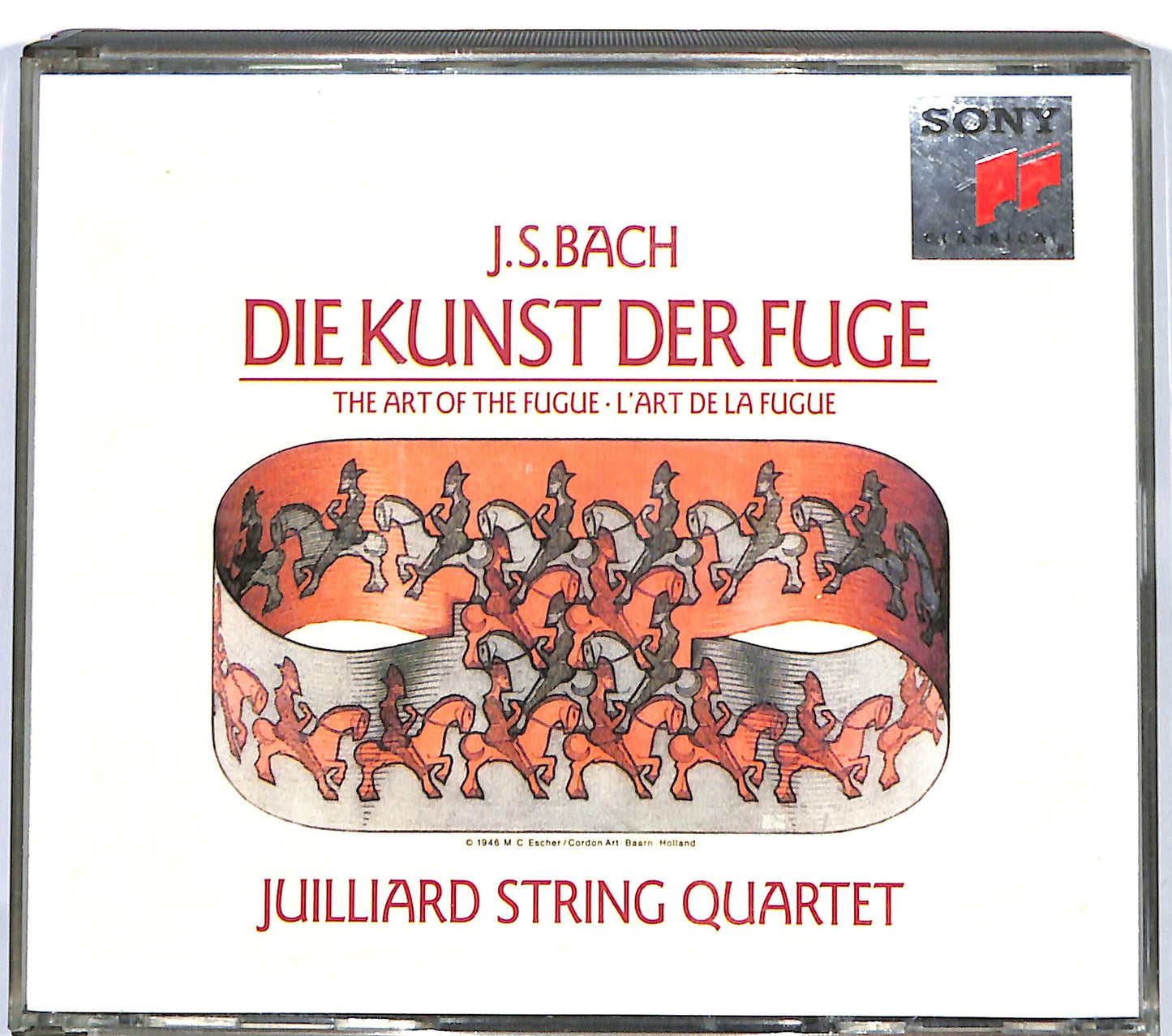 EBOND J.S.Bach - Juilliard String Quartet - Die Kunst Der Fuge CD CD118932