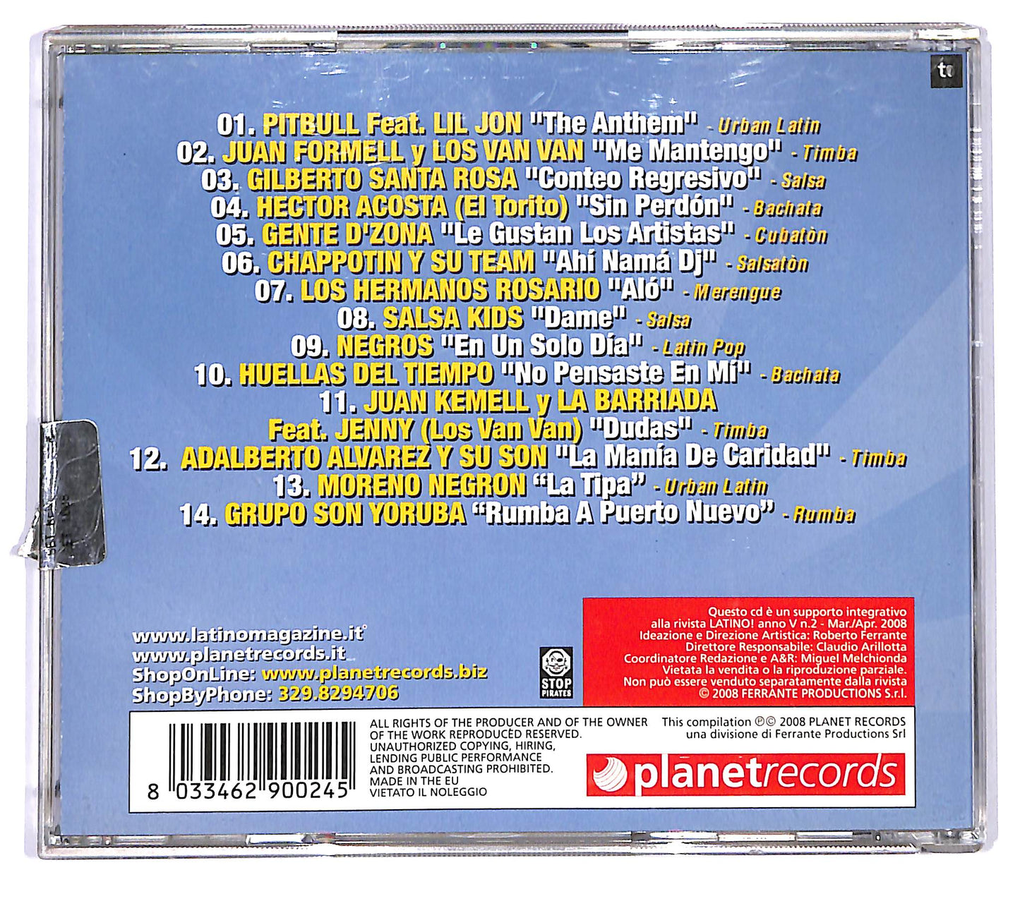 EBOND Various - Latino! 24 CD CD118943