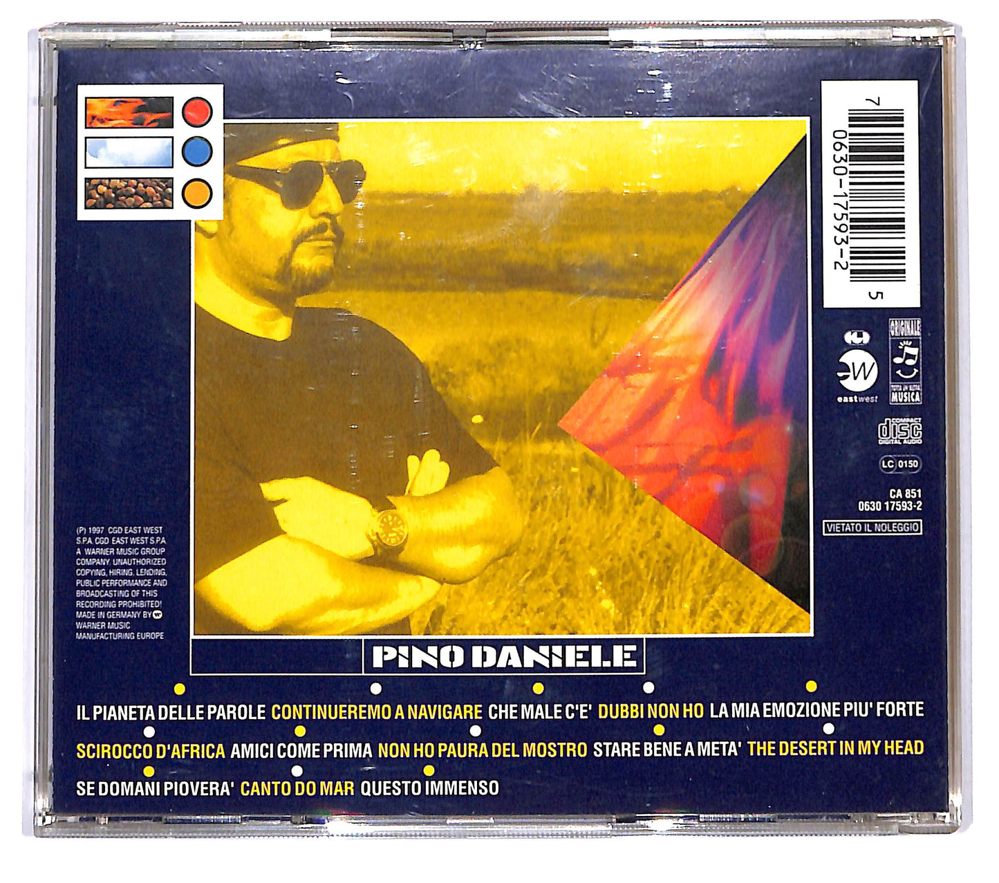 EBOND Pino Daniele - Dimmi Cosa Succede Sulla Terra CD CD118951