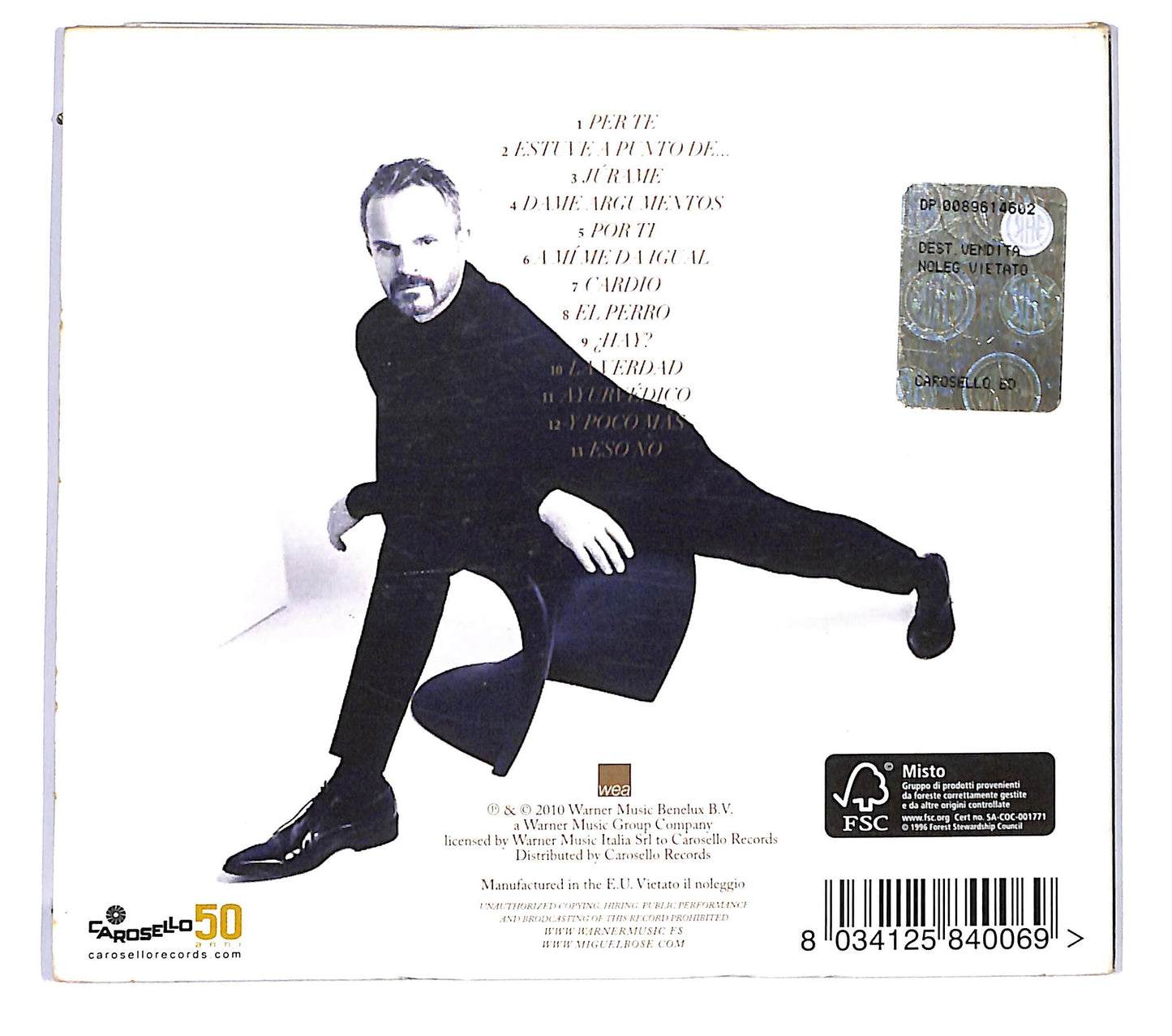 EBOND Bose - Cardio DIGIPACK CD CD119001