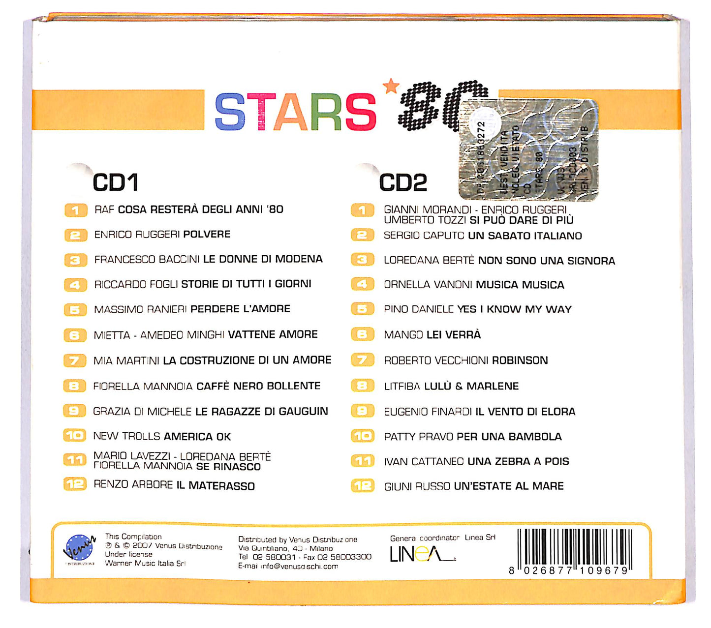 EBOND Various - Stars 80 DIGIPACK CD CD119037