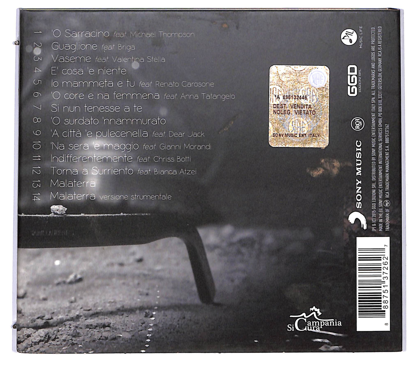 EBOND Gigi D'Alessio - Malaterra CD CD119045
