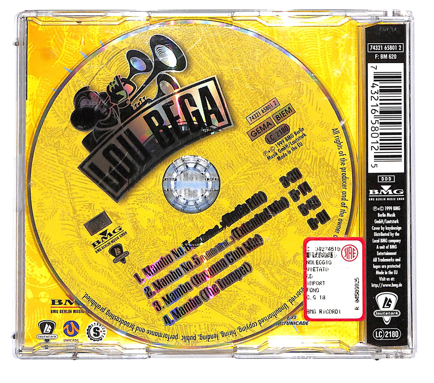 EBOND Lou Bega - Mambo No.5 (A Little Bit Of ...) CD CD119052