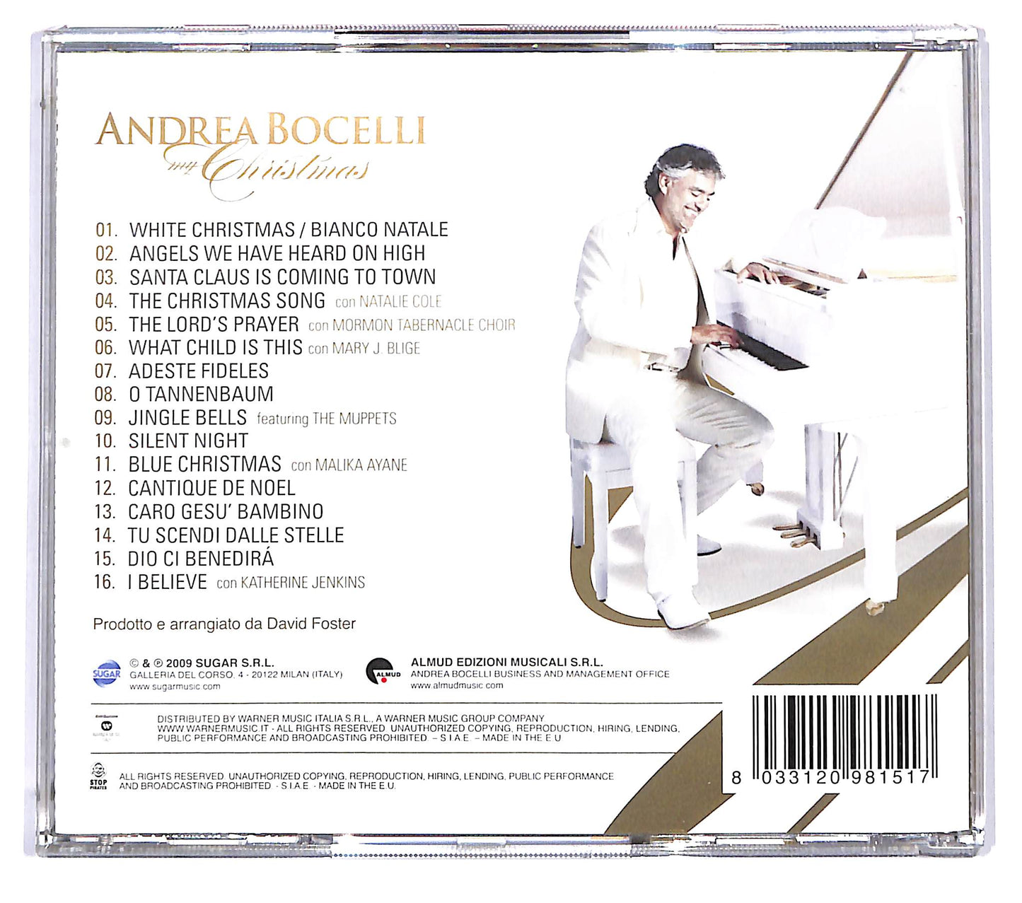 EBOND Andrea Bocelli - My Christmas CD CD119053