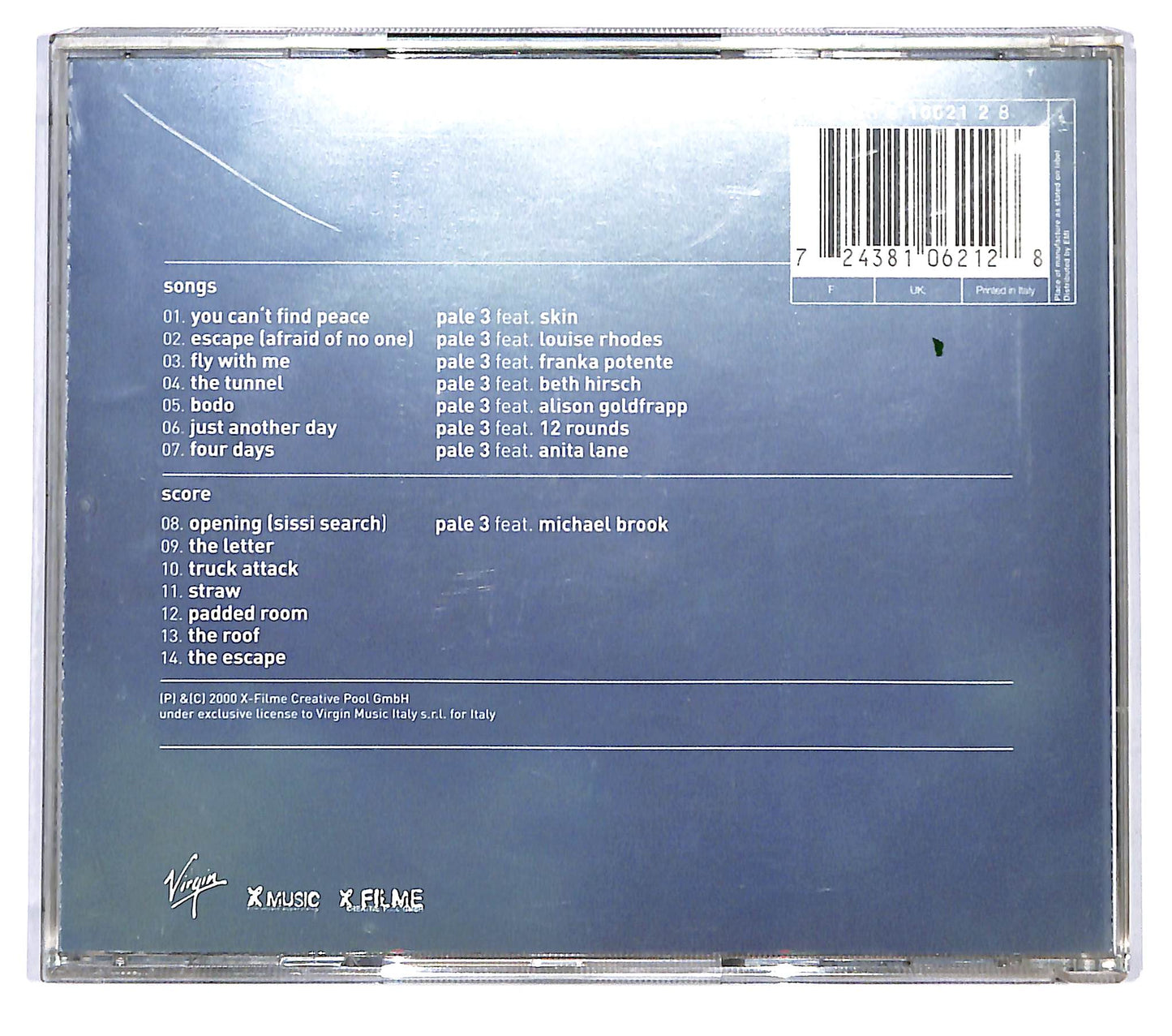 EBOND Pale 3 - Original Soundtrack: La Principessa + Il Guerriero CD CD119065