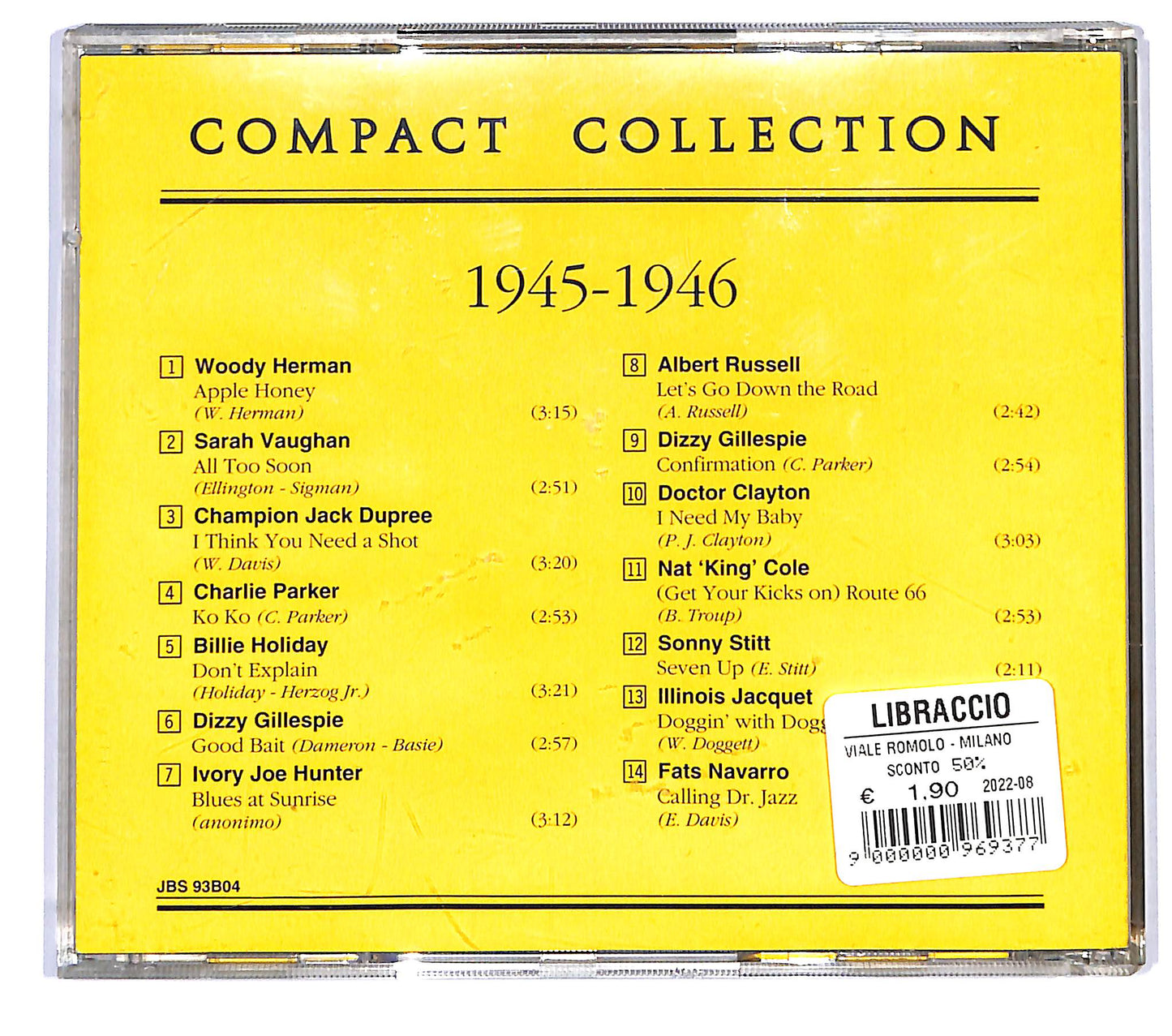 EBOND Various - I Grandi Successi 1945-1946 CD CD119124