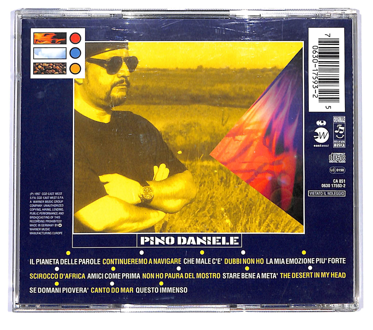 EBOND Pino Daniele - Dimmi Cosa Succede Sulla Terra CD CD119126