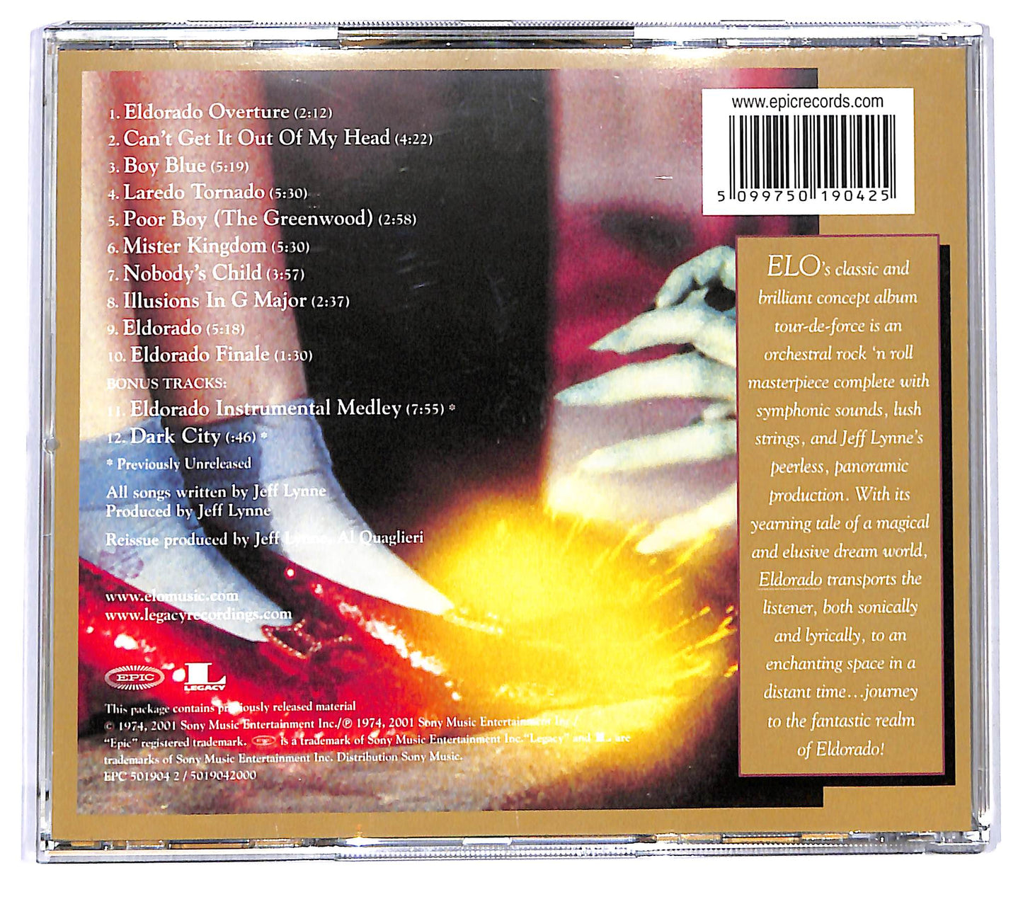 EBOND Eldorado - A Symphony By The Electric Light Orchestra CD CD119137