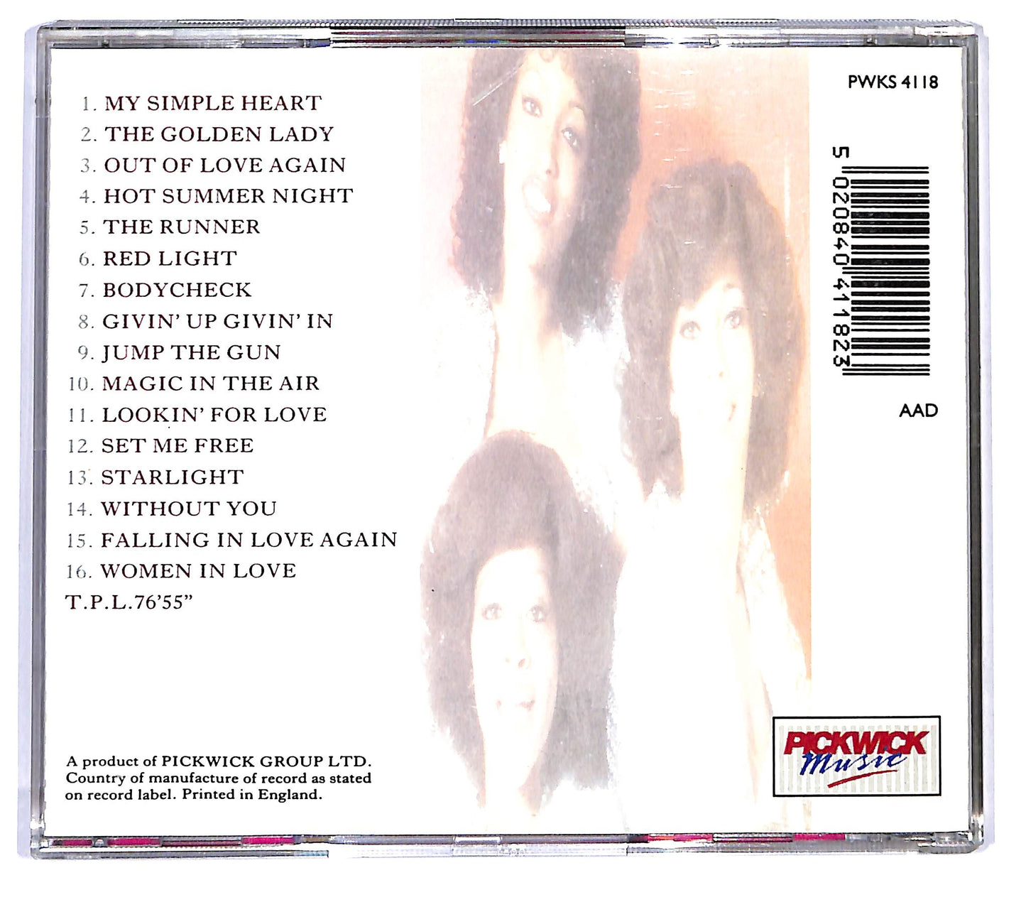 EBOND Three Degrees - Women In Love CD CD119149