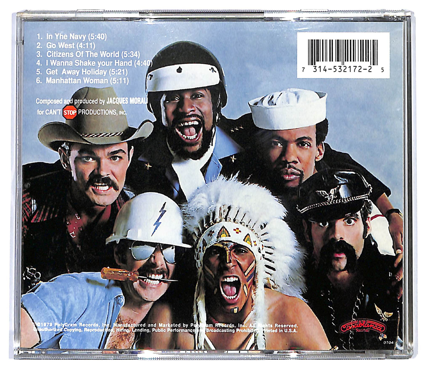 EBOND Village People - Go West CD CD119224