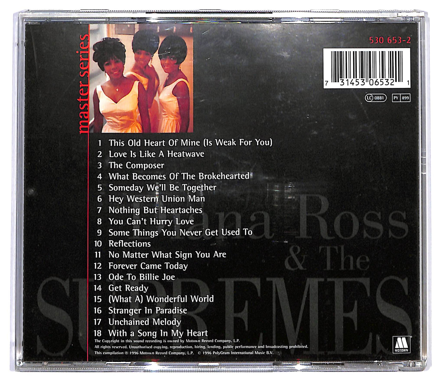 EBOND Diana Ross & The Supremes - Master Series CD CD119231