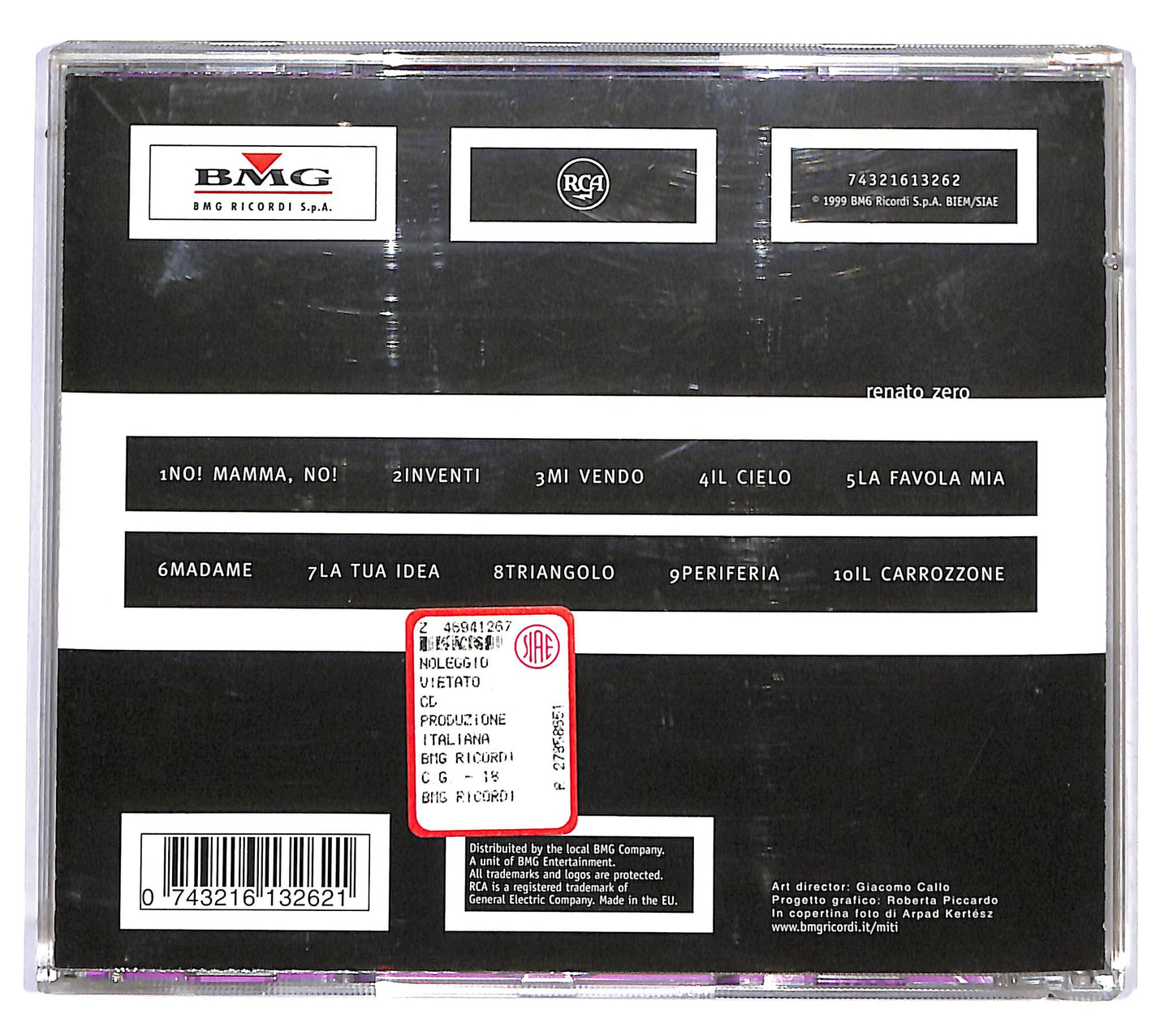 EBOND Renato Zero - Renato Zero CD CD119318