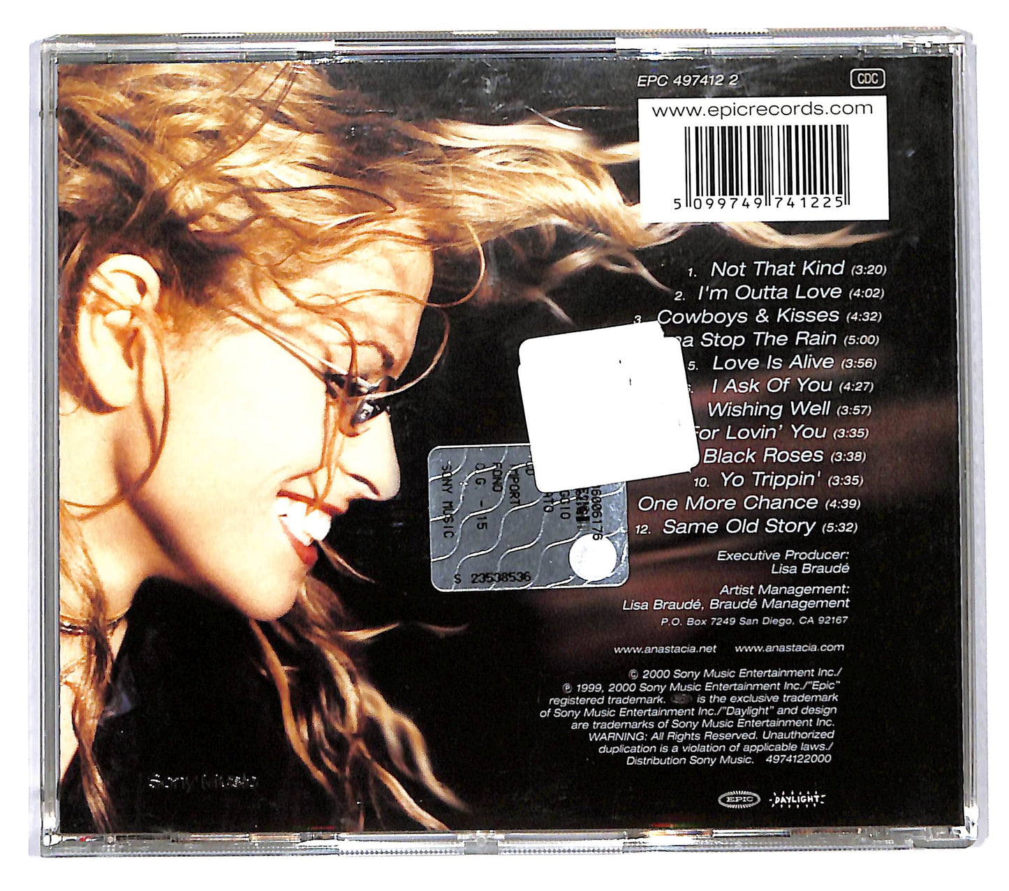 EBOND Anastacia - Not That Kind CD CD119353