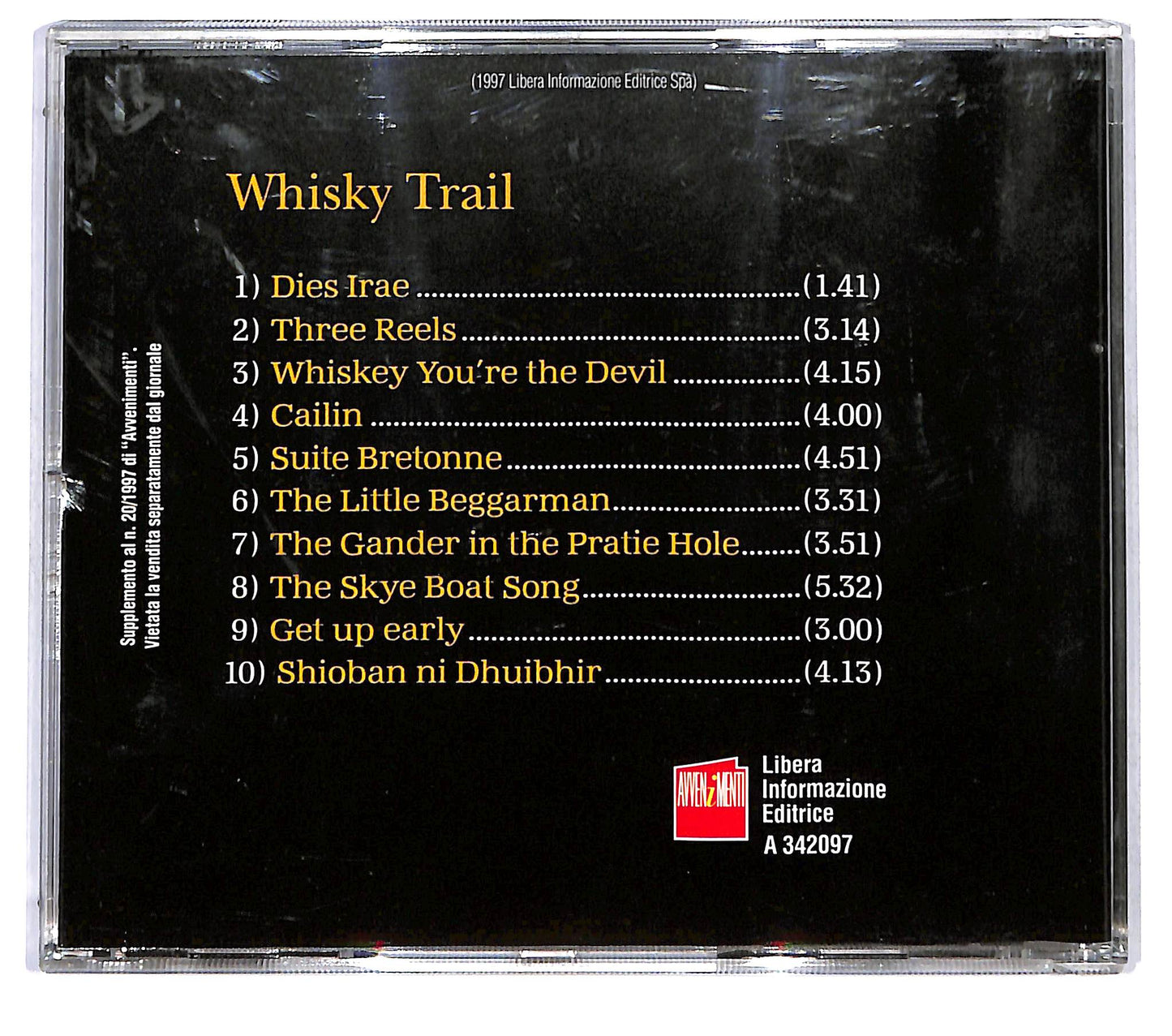 EBOND Whisky Trail - Dies Irae (Danze E Ballate Celtiche) CD CD119424