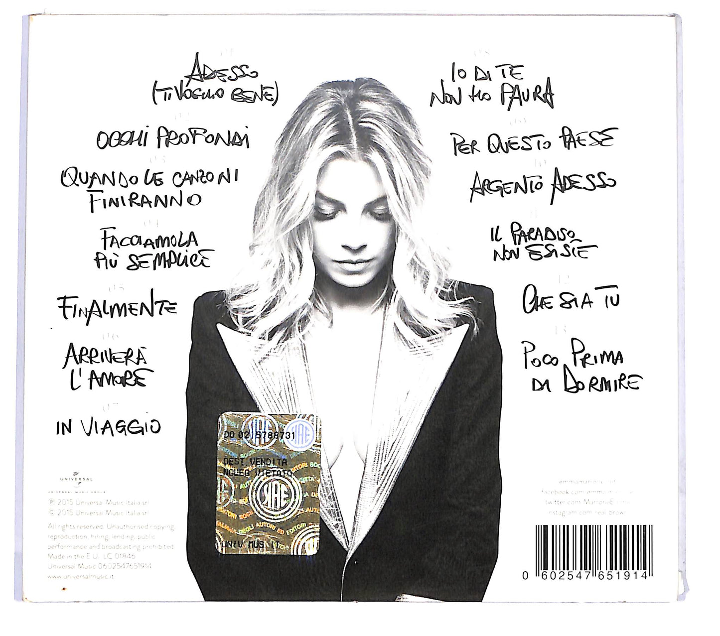 EBOND Emma - Adesso DIGIPACK CD CD119445