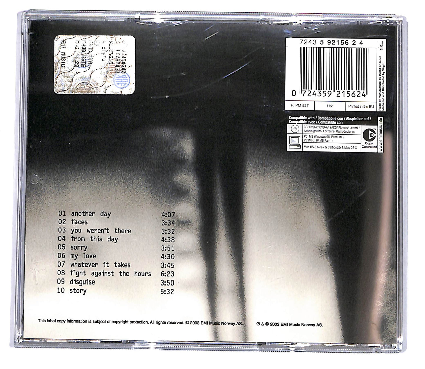 EBOND Lene Marlin - Another Day CD CD119534
