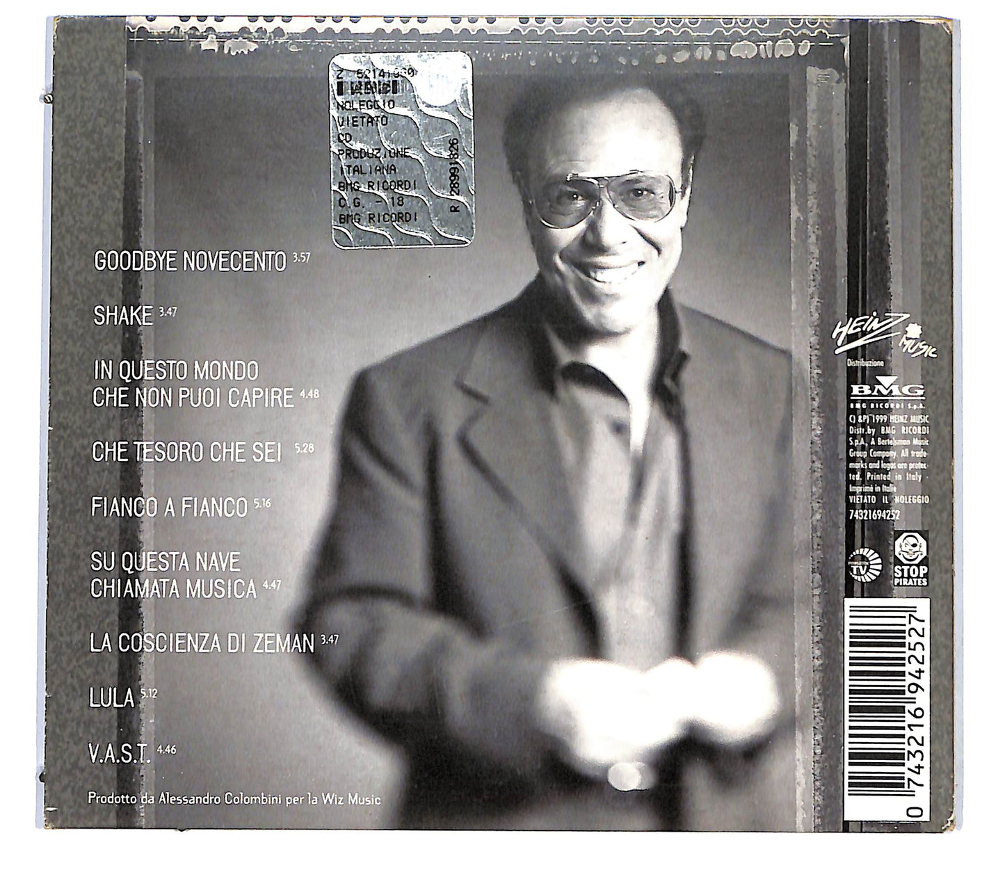 EBOND Antonello Venditti - Goodbye N9vecento DIGIPACK CD CD119632