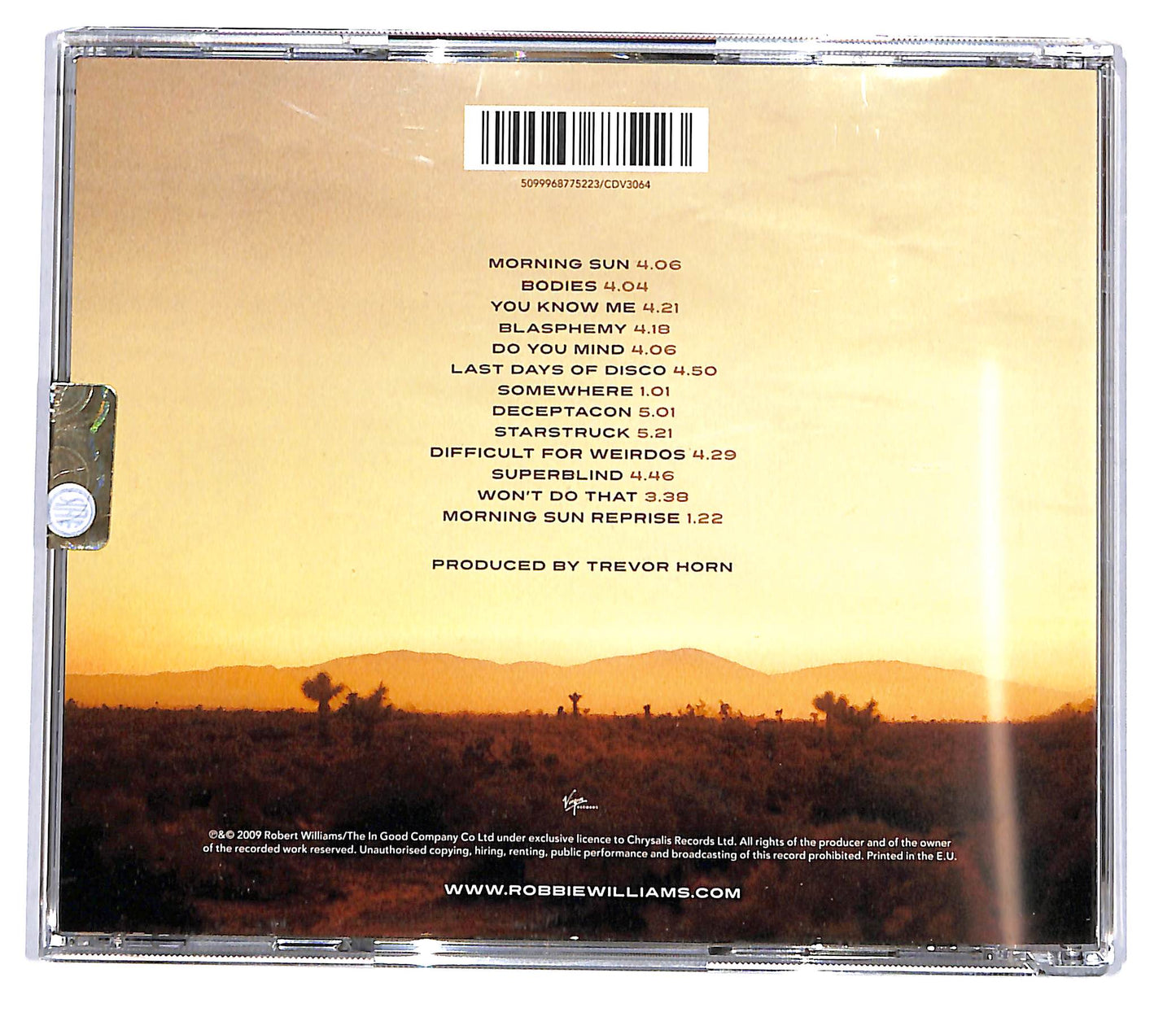 EBOND Robbie Williams - Reality Killed The Video Star CD CD119730