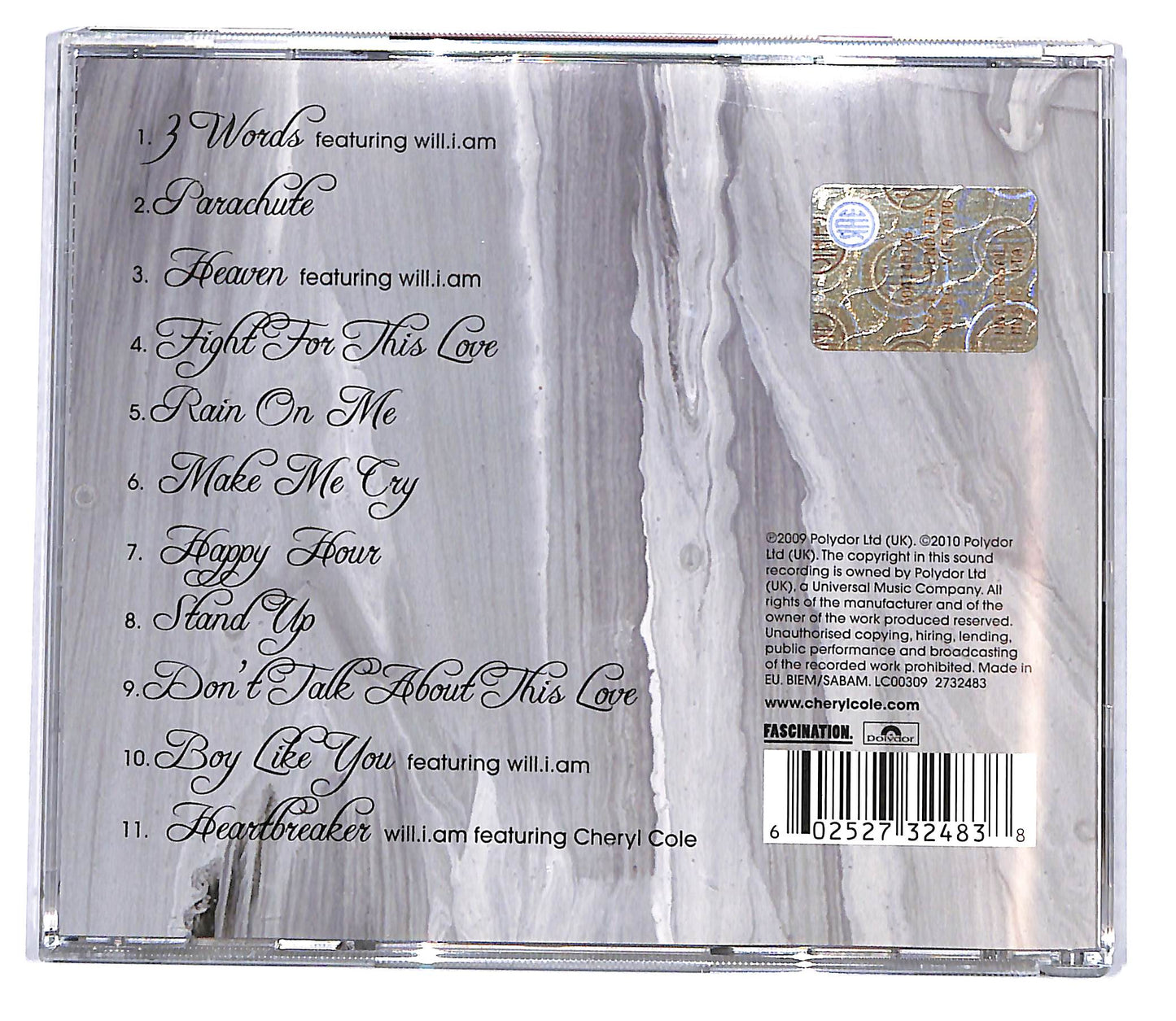 EBOND Cheryl Cole - 3 Words CD CD119737