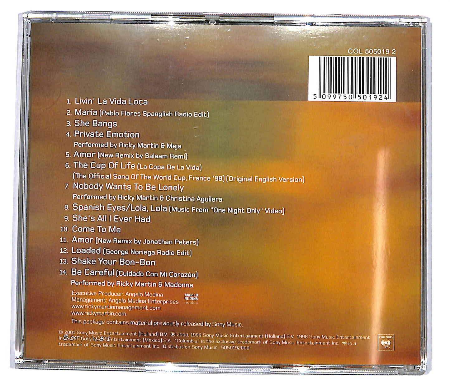EBOND Ricky Martin - The Best Of Ricky Martin CD CD119750
