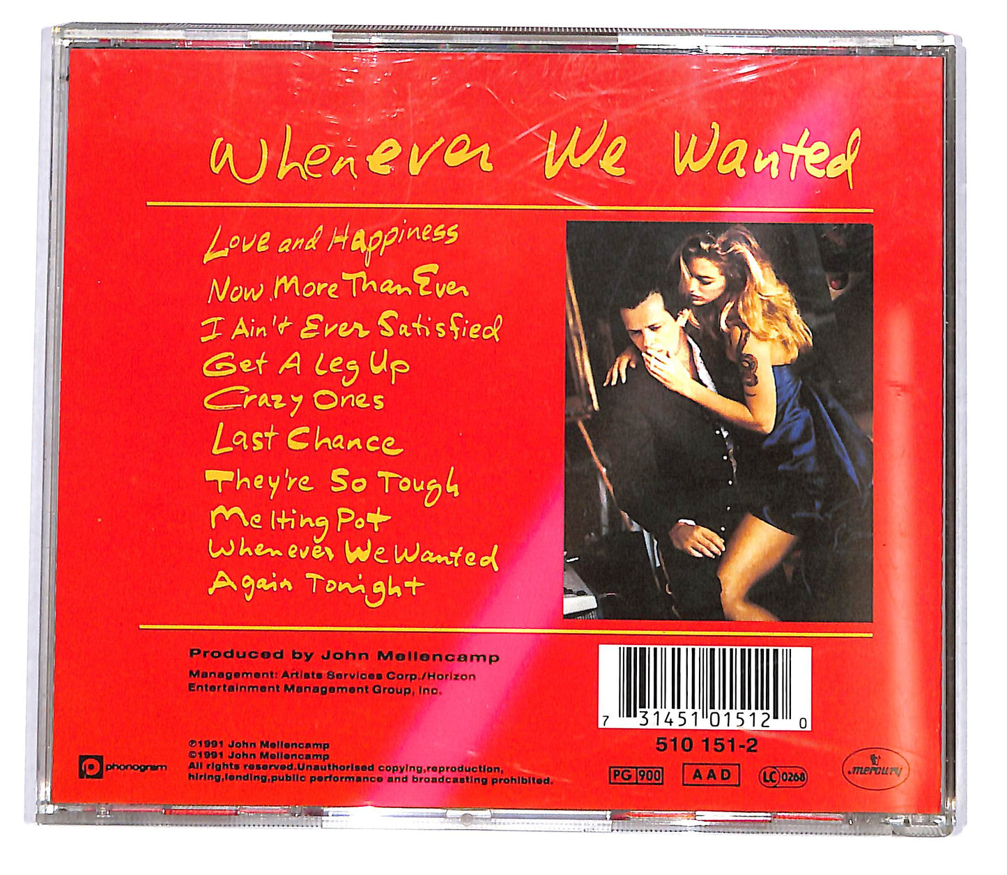 EBOND John Mellencamp - Whenever We Wanted CD CD119832