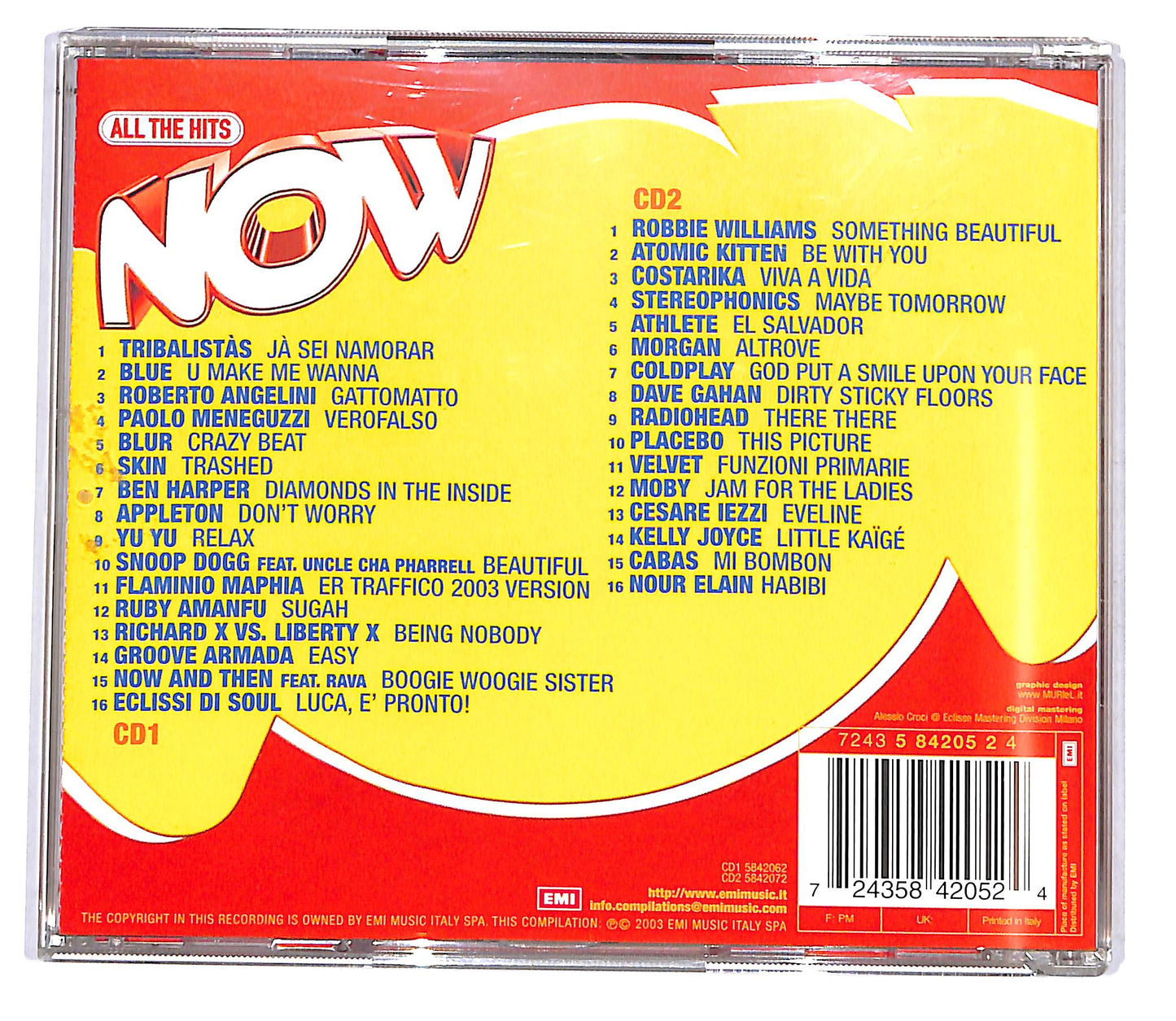 EBOND Various - All The Hits Now Estate 2003 CD CD119854