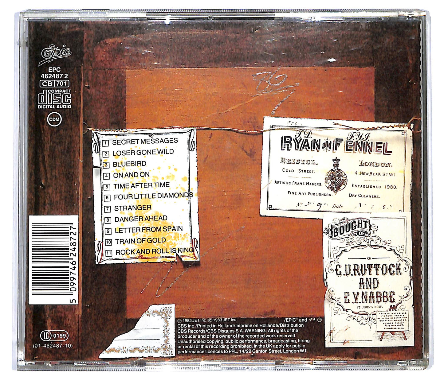 EBOND Electric Light Orchestra - Secret Messages CD CD119925