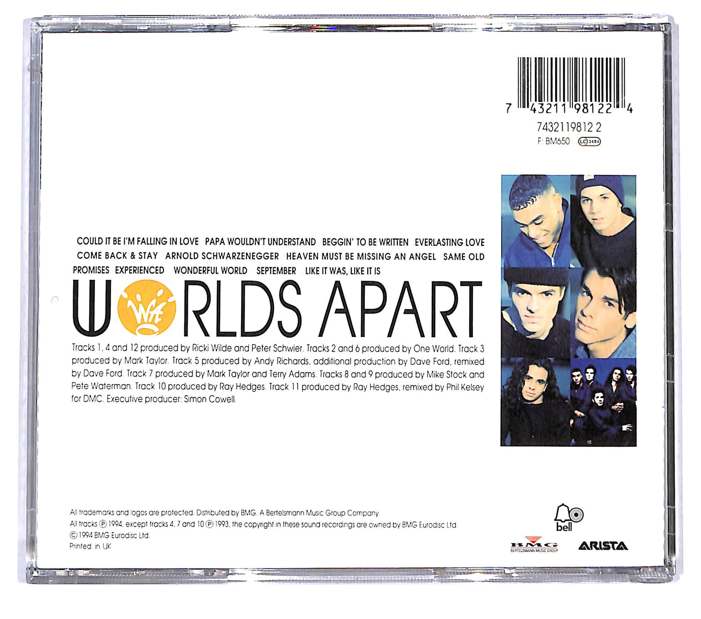 EBOND Worlds Apart - Together CD CD119954