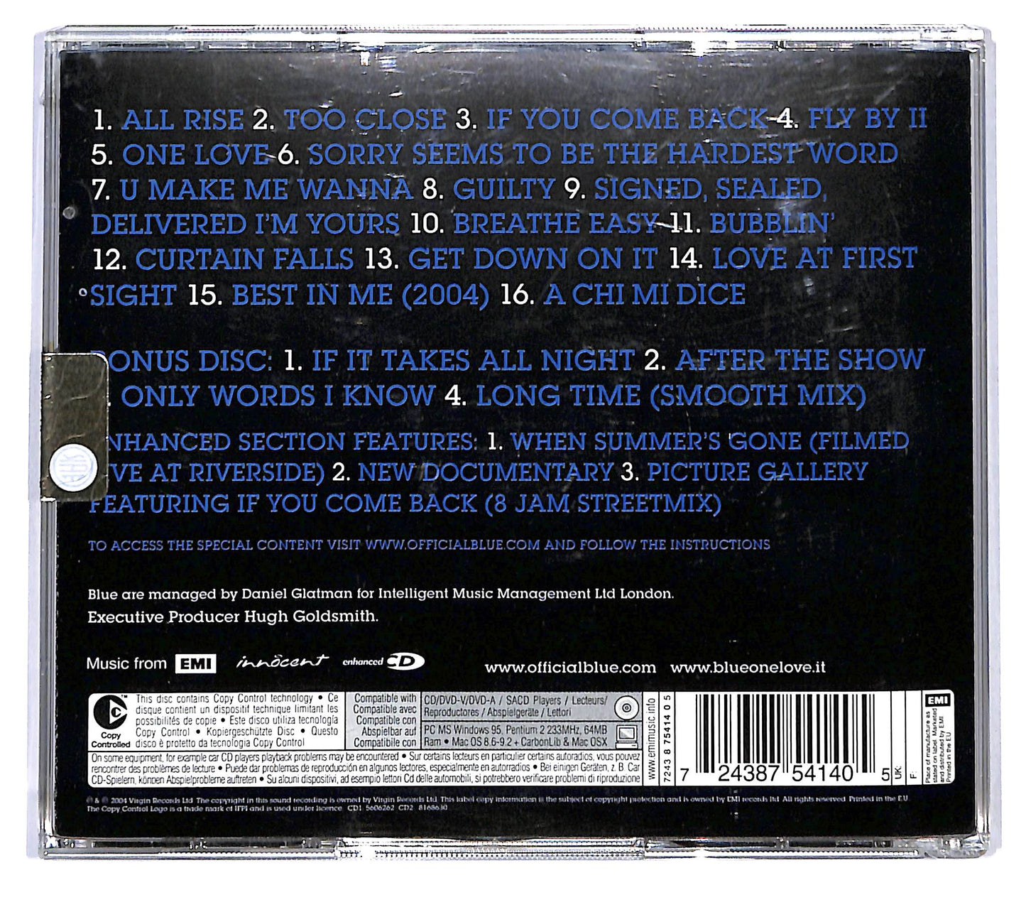 EBOND Blue - Best Of Blue (Special Limited Fans Edition) CD CD119955