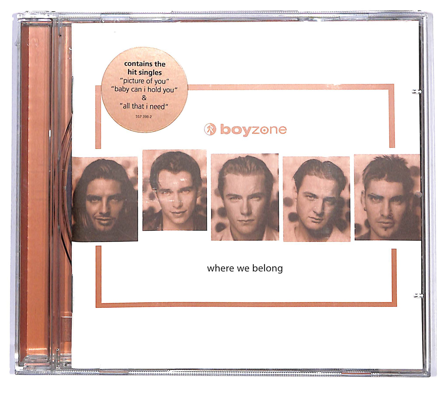 EBOND Boyzone - Where We Belong CD CD119956