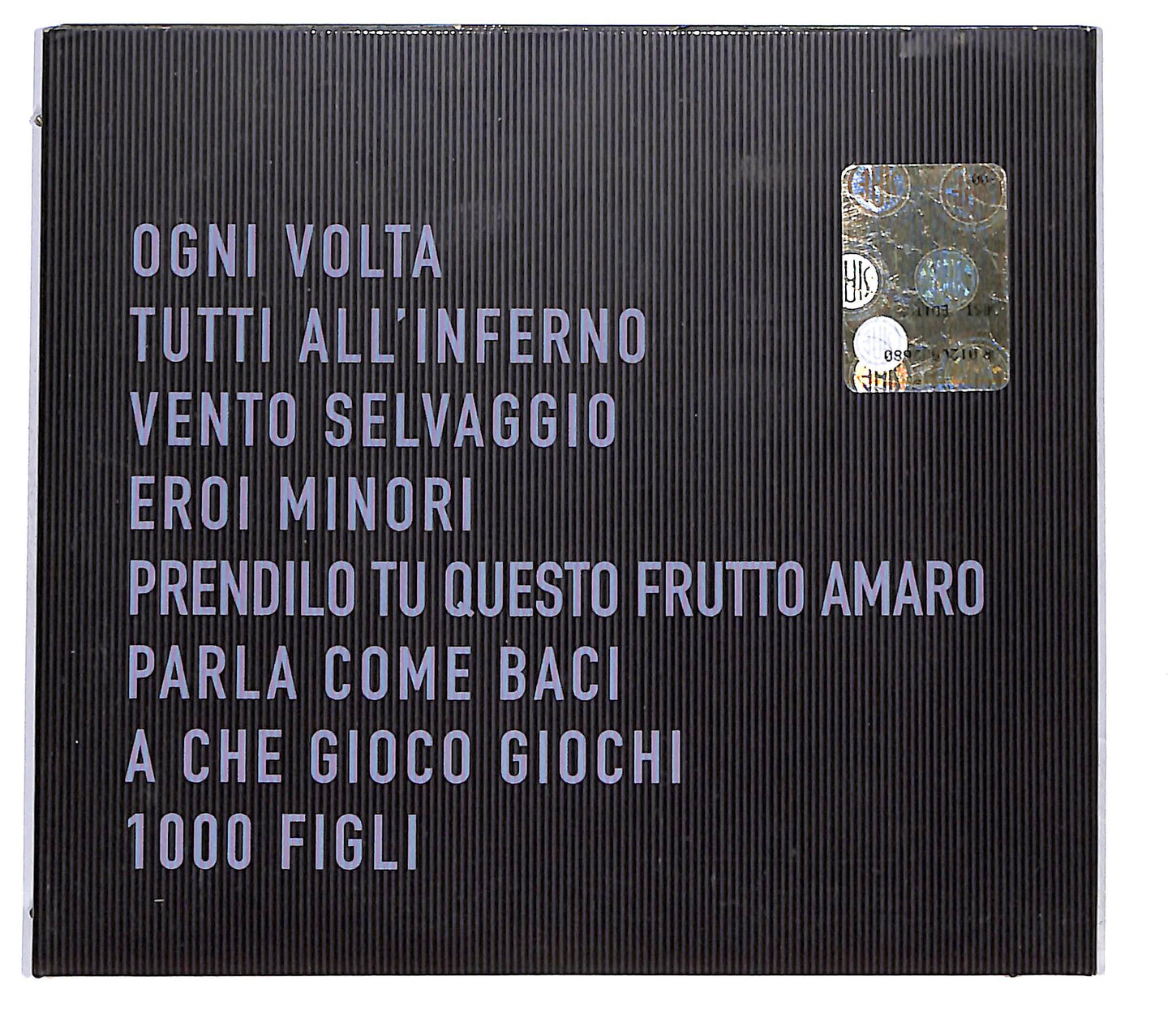 EBOND Venditti - Prendilo Tu Questo Frutto Amaro EDITORIALE CD CD120032