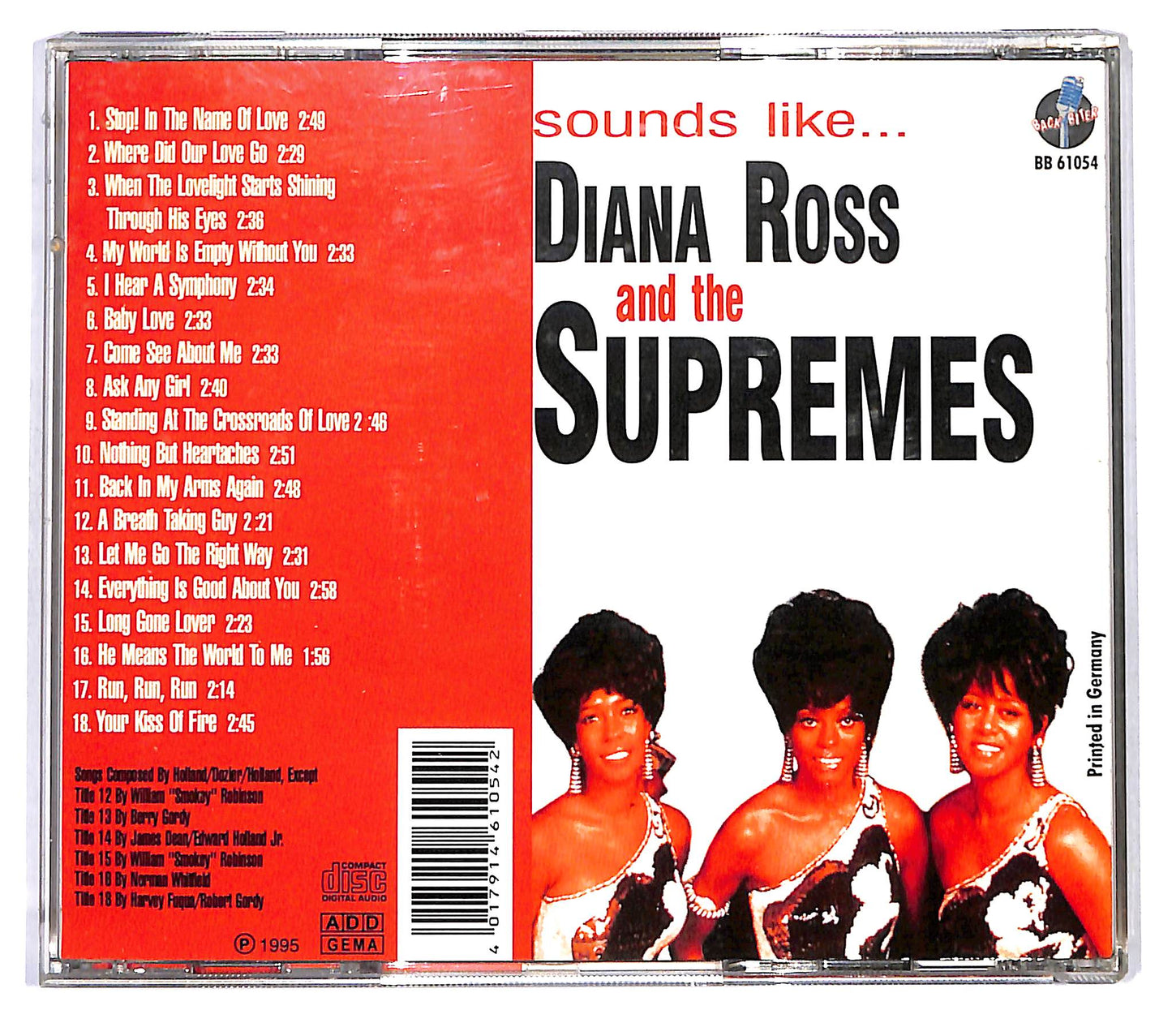 EBOND Diana Ross And The Supremes - Sounds Like... CD CD120041