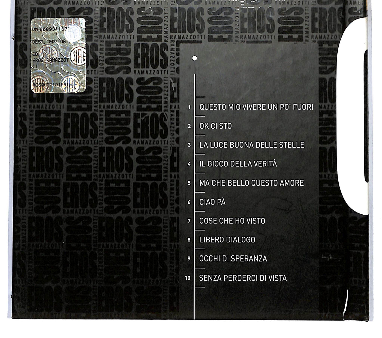 EBOND Eros Ramazzotti - In Certi Momenti DIGIPACK EDITORIALE CD CD120153