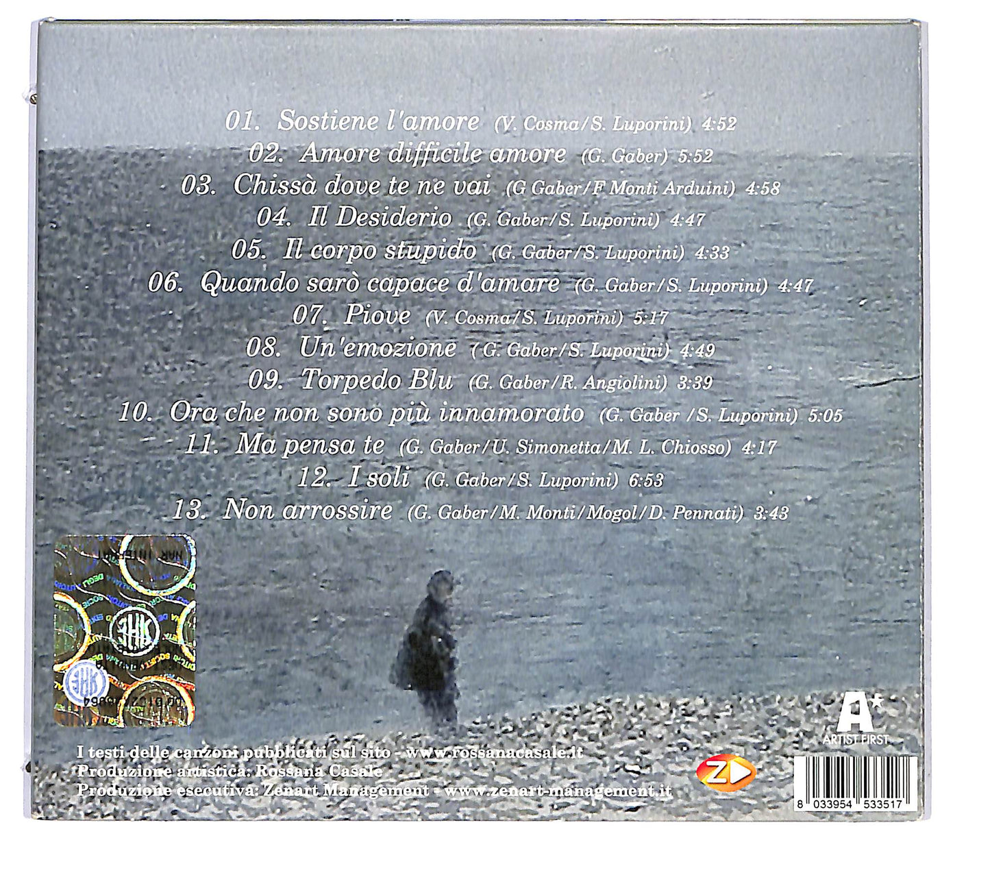 EBOND Rossana Casale - Il Signor G E L'amore DIGIPACK CD CD120251