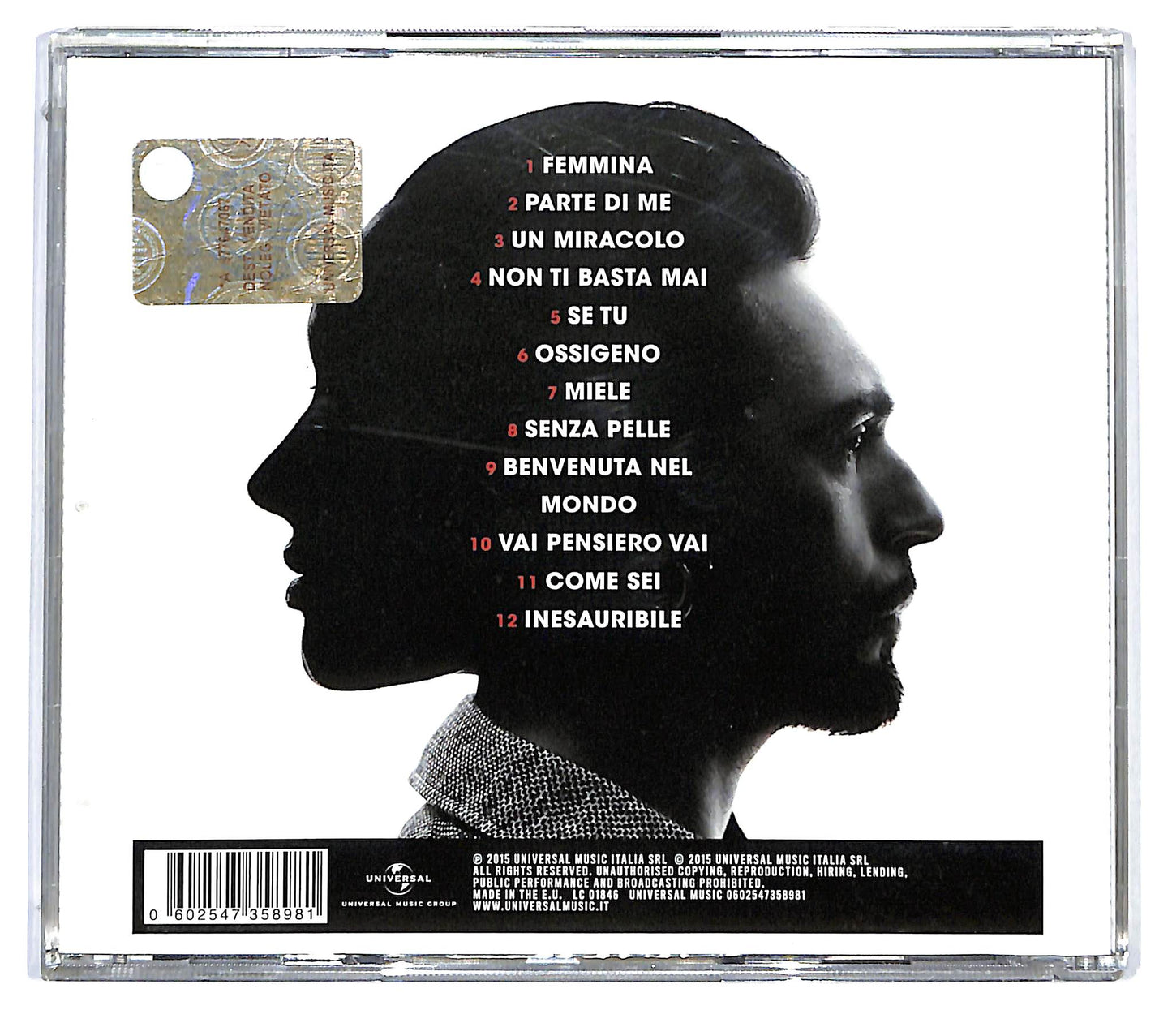 EBOND Francesco Sarcina - Femmina CD CD120311