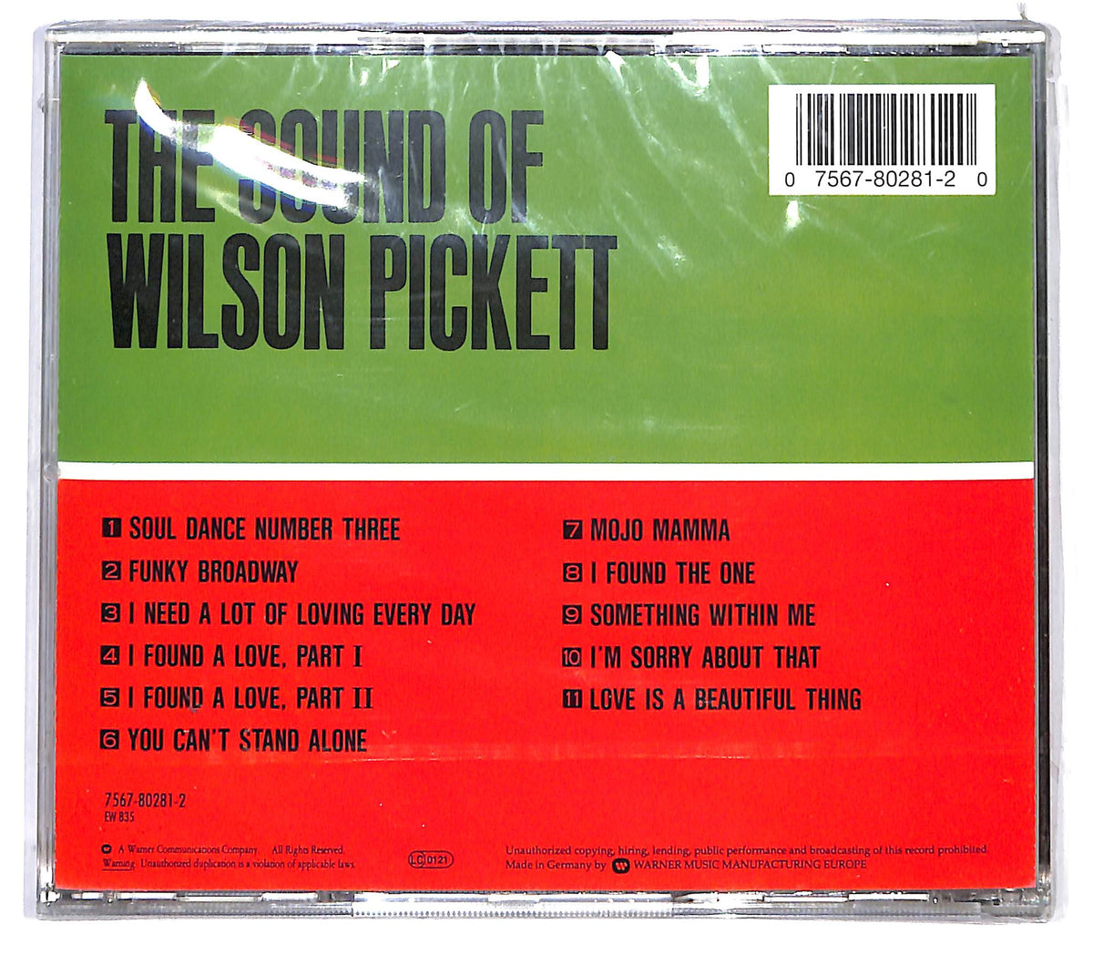 EBOND Wilson Pickett - The Sound Of Wilson Pickett CD CD120421
