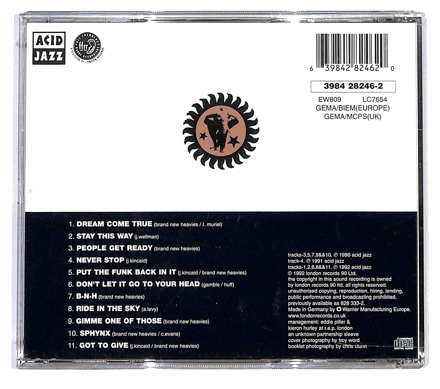EBOND The Brand New Heavies - The Brand New Heavies CD CD120422
