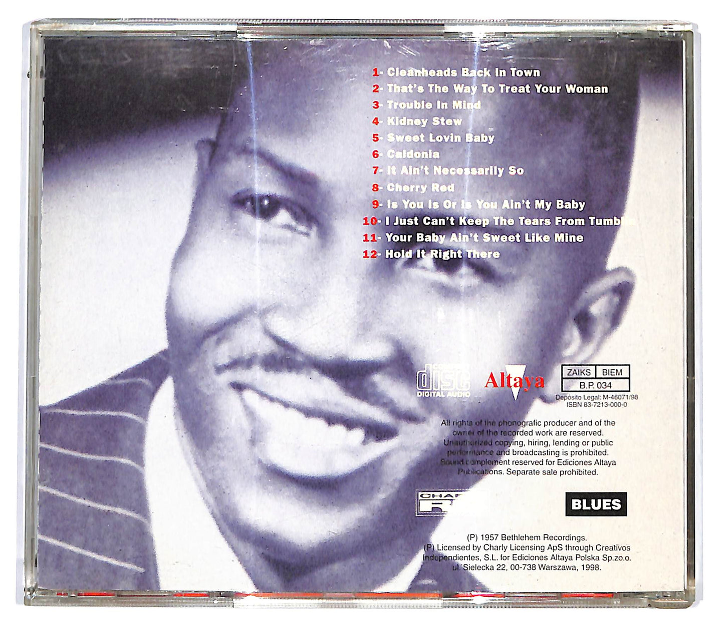 EBOND Eddie 'Cleanhead' Vinson - Back In Town CD CD120436