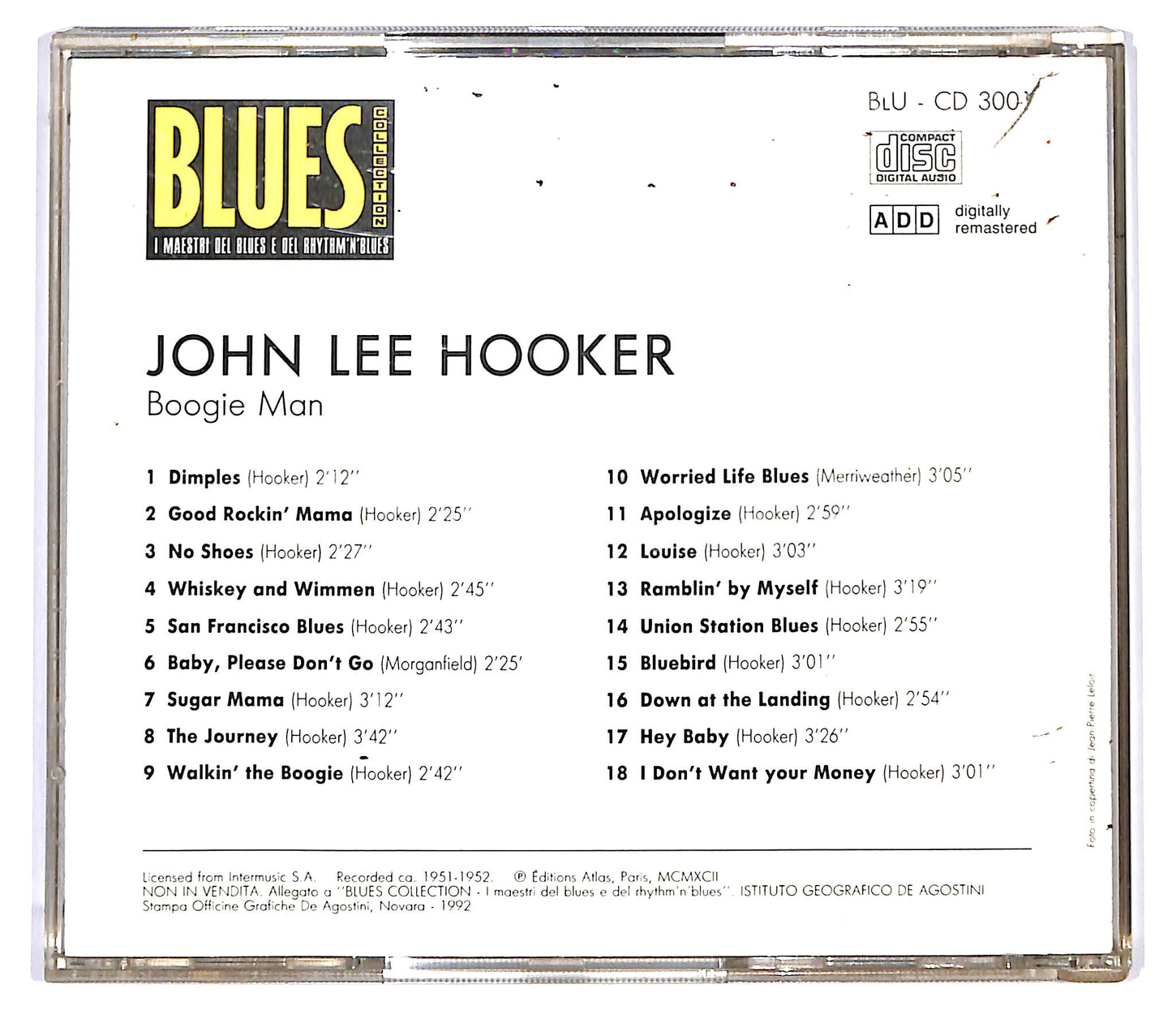 EBOND John Lee Hooker - Boogie Man CD CD120501