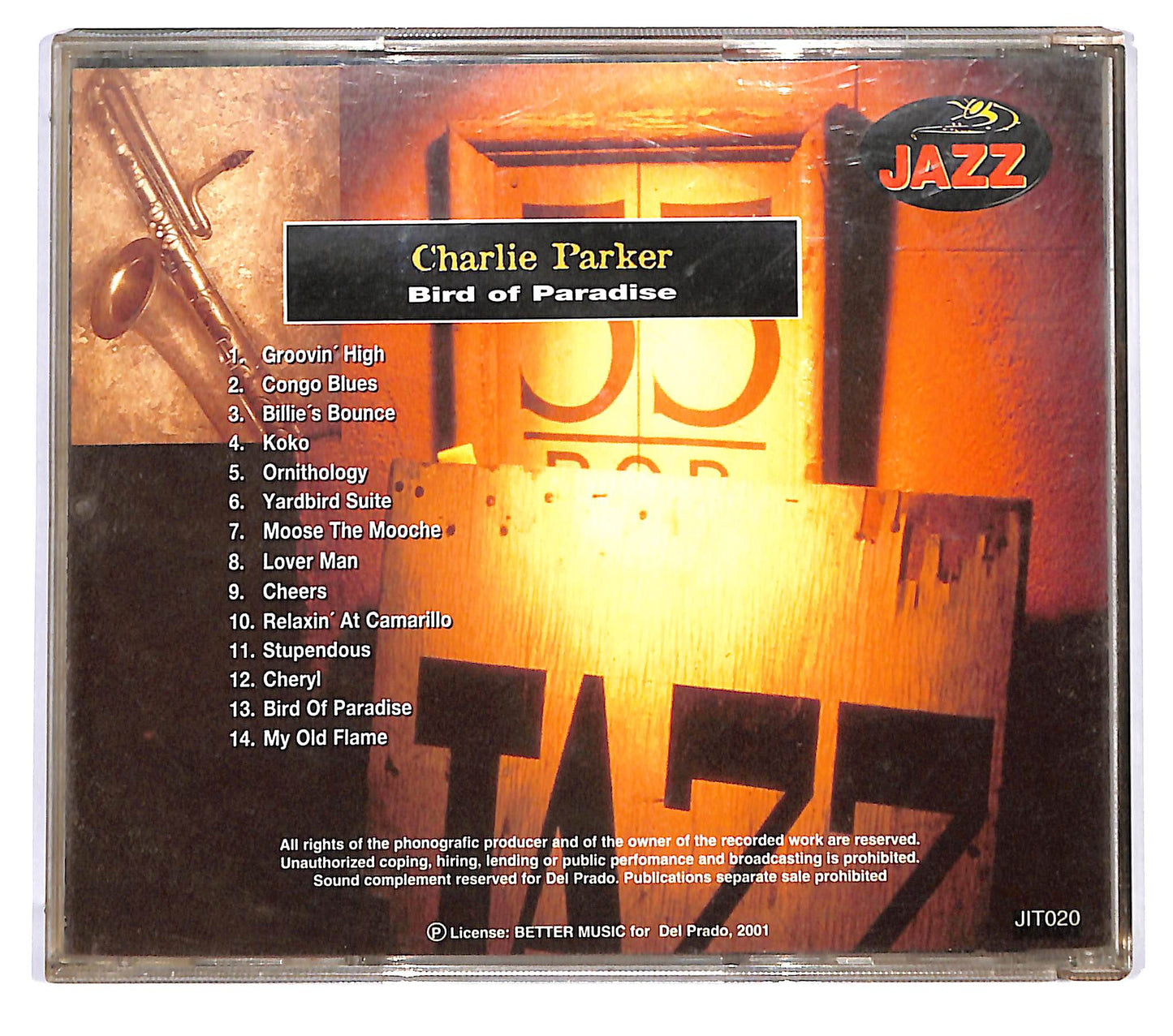 EBOND Charlie Parker - Bird Of Paradise CD CD120514