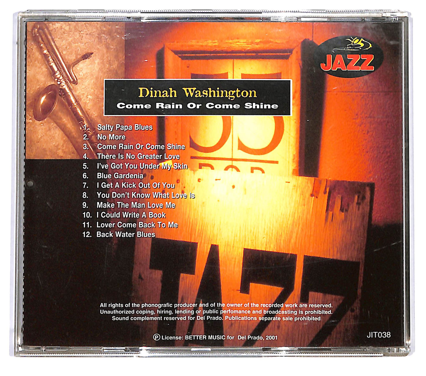 EBOND Dinah Washington - Come Rain Or Come Shine CD CD120524
