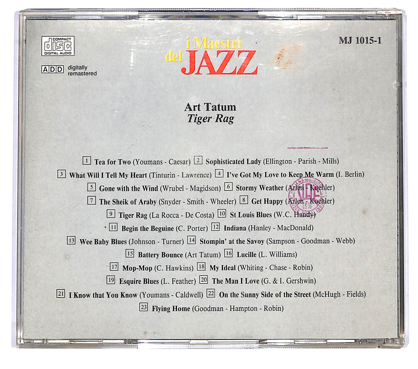 EBOND Art Tatum - Tiger Rag CD CD120532