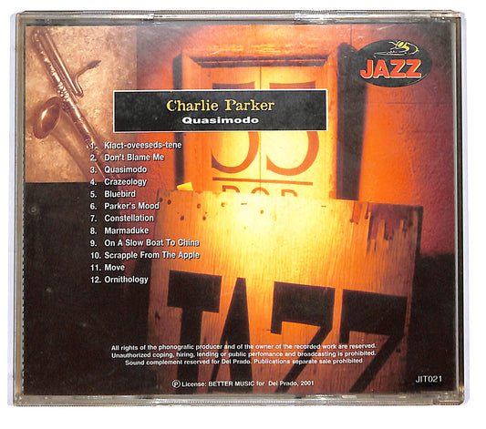EBOND Charlie Parker - Quasimodo CD CD120538